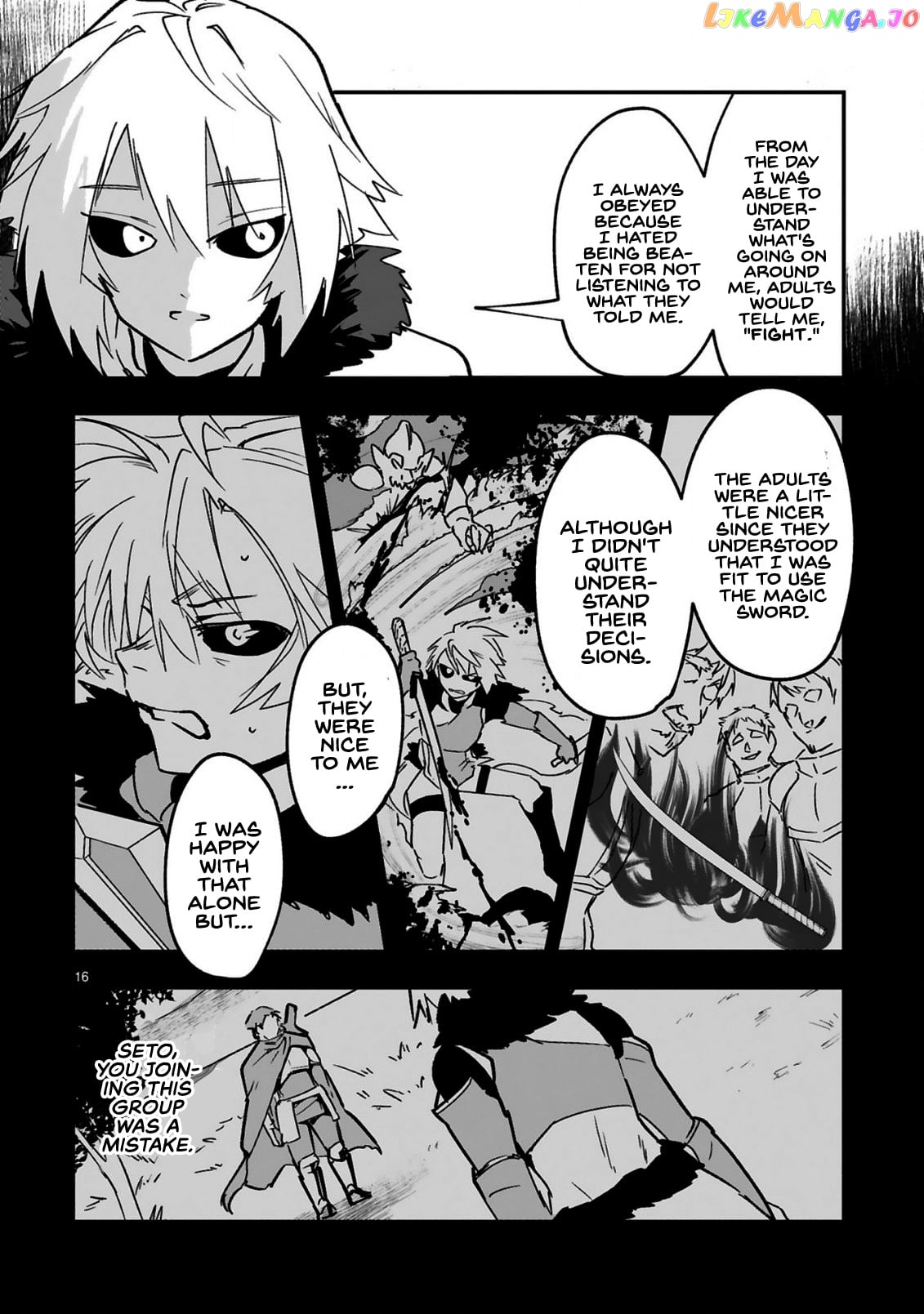 A Former Child Soldier Who Uses a Magic Sword Wants to Live With a Missy, the Former Leader of His Enemies chapter 1.1 - page 18