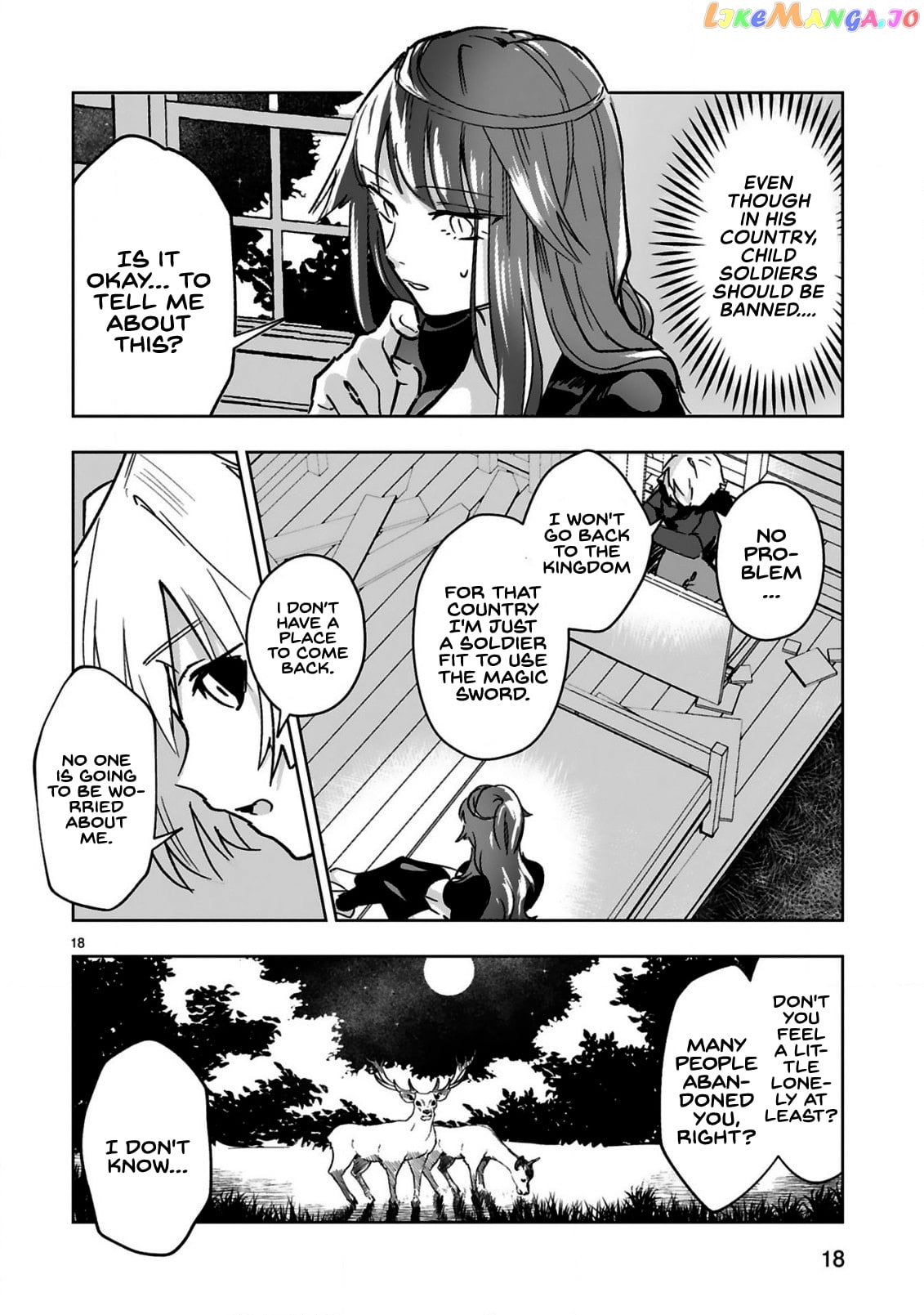 A Former Child Soldier Who Uses a Magic Sword Wants to Live With a Missy, the Former Leader of His Enemies chapter 1.1 - page 20