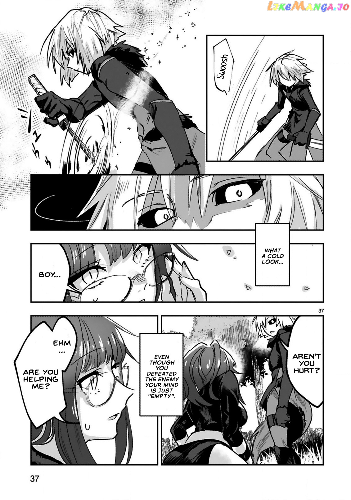 A Former Child Soldier Who Uses a Magic Sword Wants to Live With a Missy, the Former Leader of His Enemies chapter 1.2 - page 12