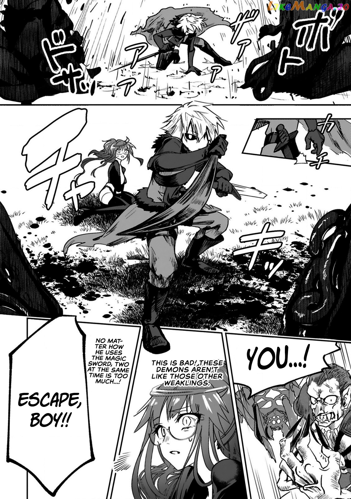 A Former Child Soldier Who Uses a Magic Sword Wants to Live With a Missy, the Former Leader of His Enemies chapter 1.2 - page 7