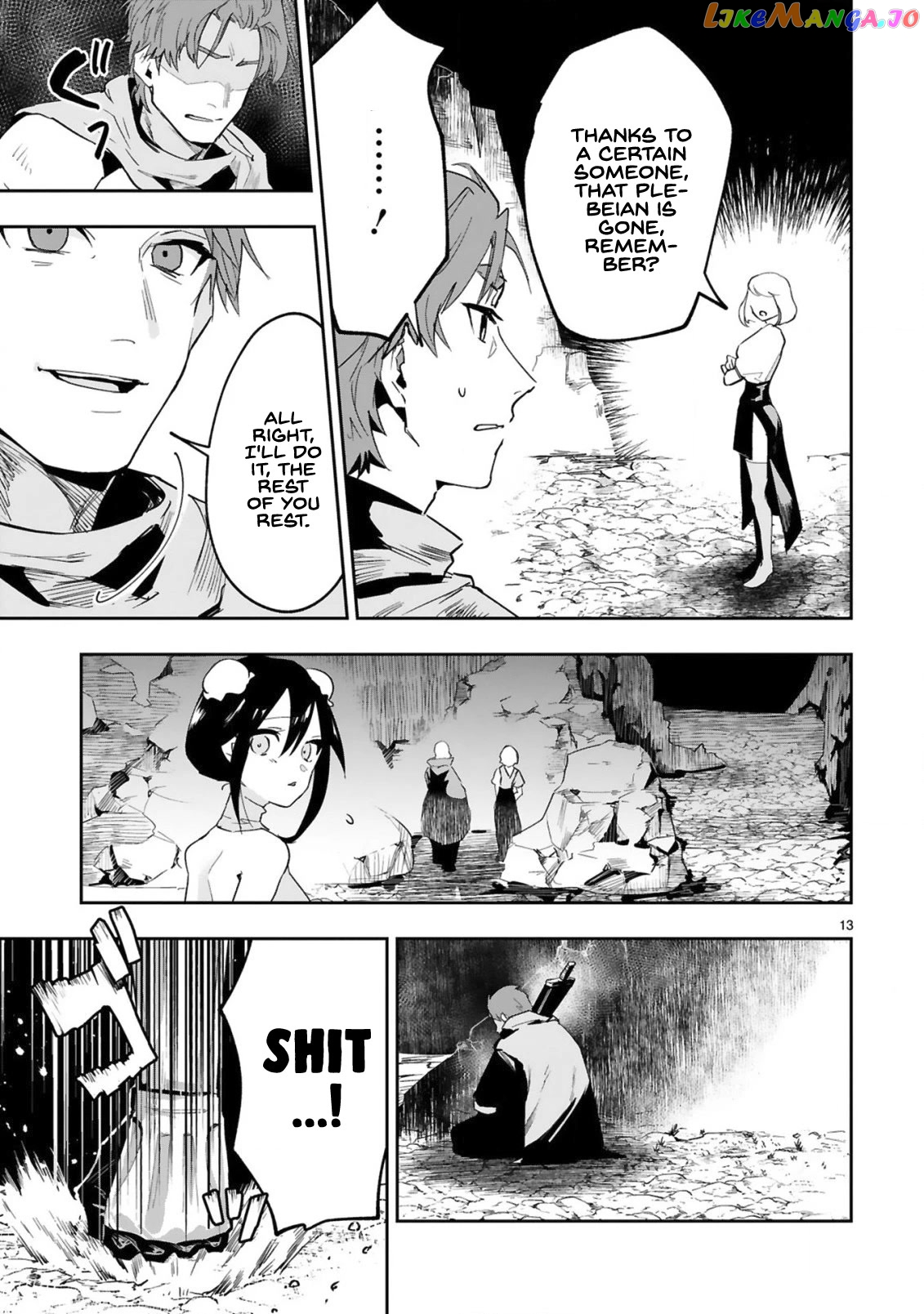 A Former Child Soldier Who Uses a Magic Sword Wants to Live With a Missy, the Former Leader of His Enemies chapter 3 - page 13