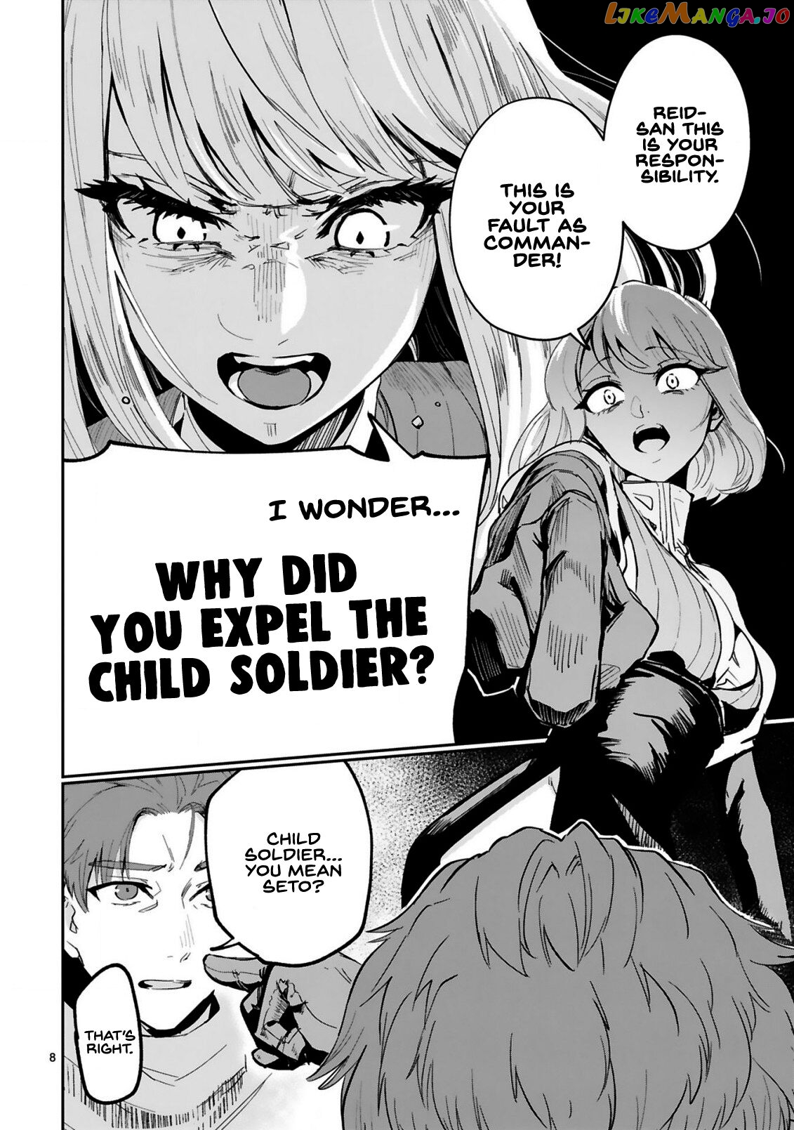 A Former Child Soldier Who Uses a Magic Sword Wants to Live With a Missy, the Former Leader of His Enemies chapter 3.1 - page 8