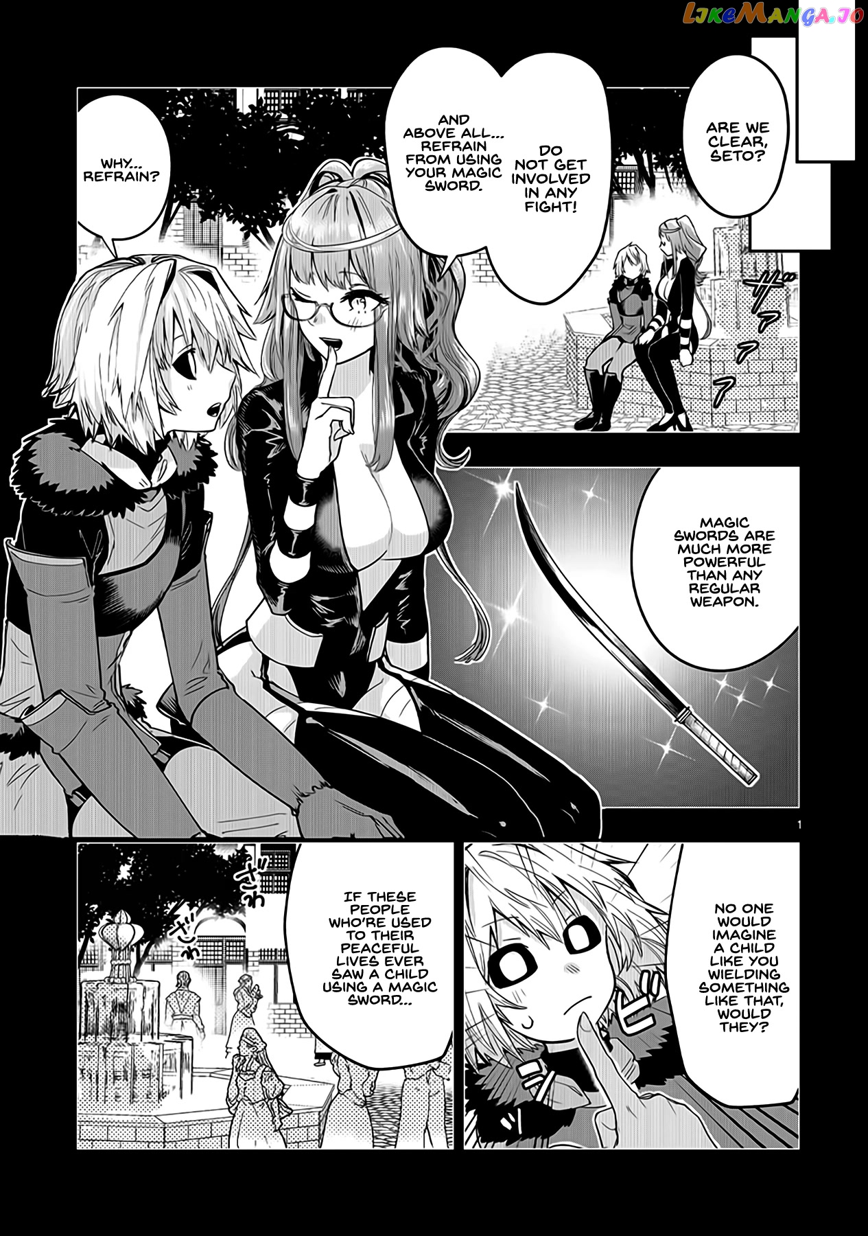 A Former Child Soldier Who Uses a Magic Sword Wants to Live With a Missy, the Former Leader of His Enemies chapter 5 - page 2