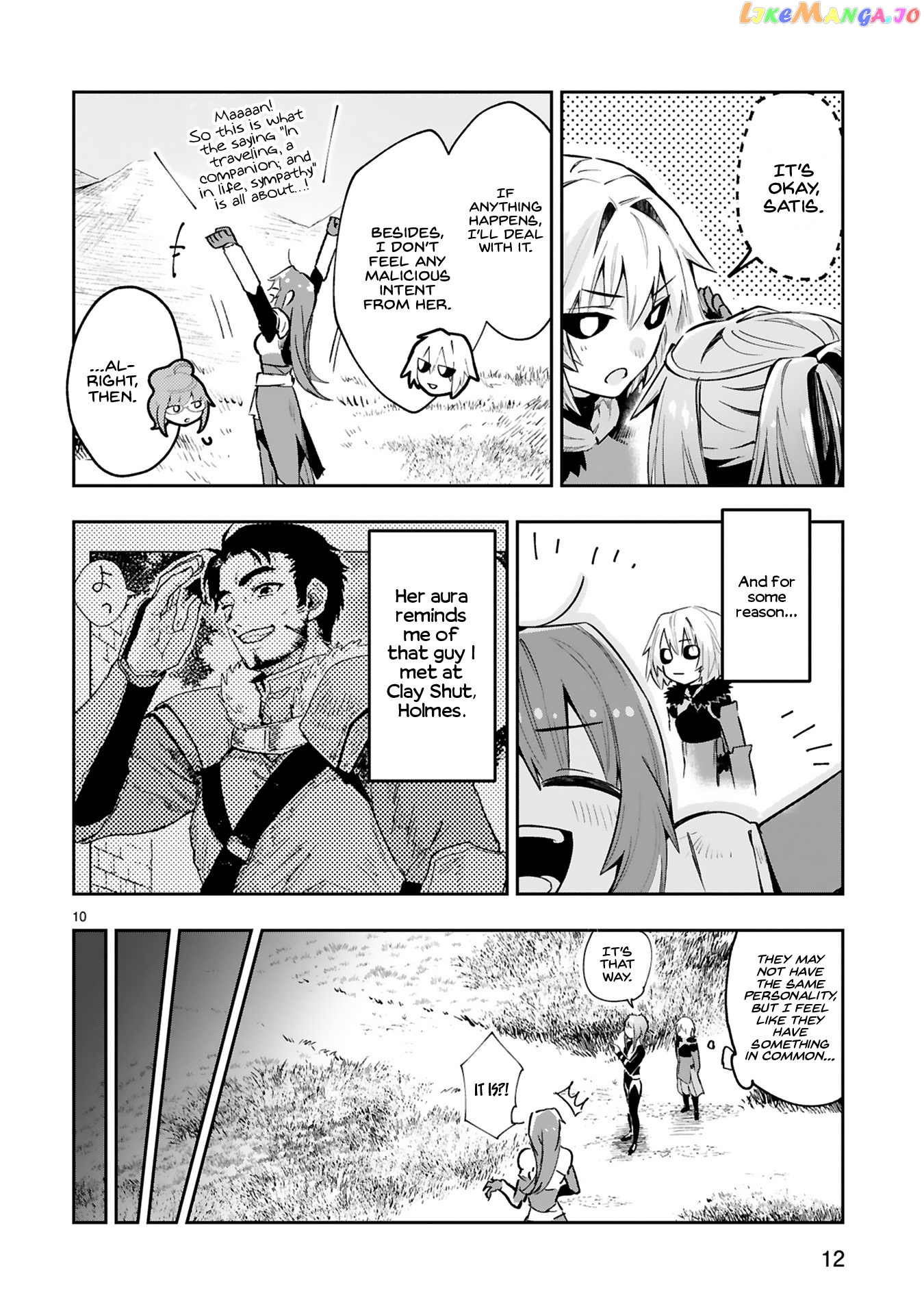 A Former Child Soldier Who Uses a Magic Sword Wants to Live With a Missy, the Former Leader of His Enemies chapter 7 - page 12