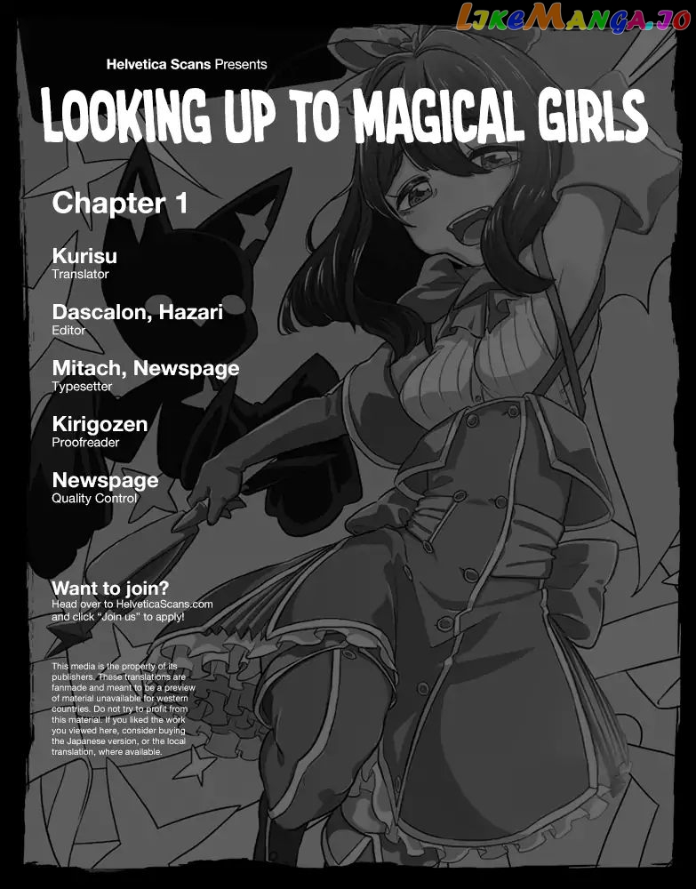 Looking Up To Magical Girls chapter 1 - page 1