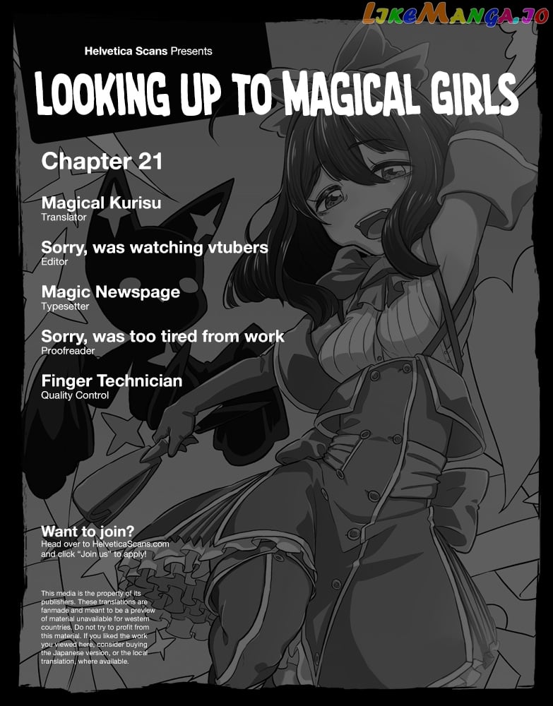 Looking Up To Magical Girls chapter 21 - page 1