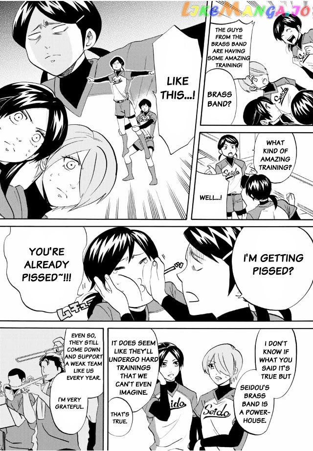 Daiya no B!! - Seidou Koukou Suisou Gakubu chapter 4 - page 7