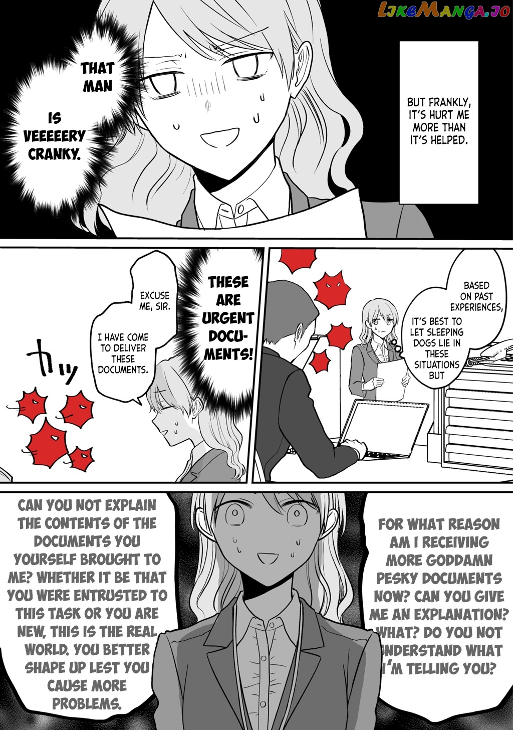 The New-Hire Who Could "Read" Emotions and the Unsociable Senpai chapter 3 - page 2