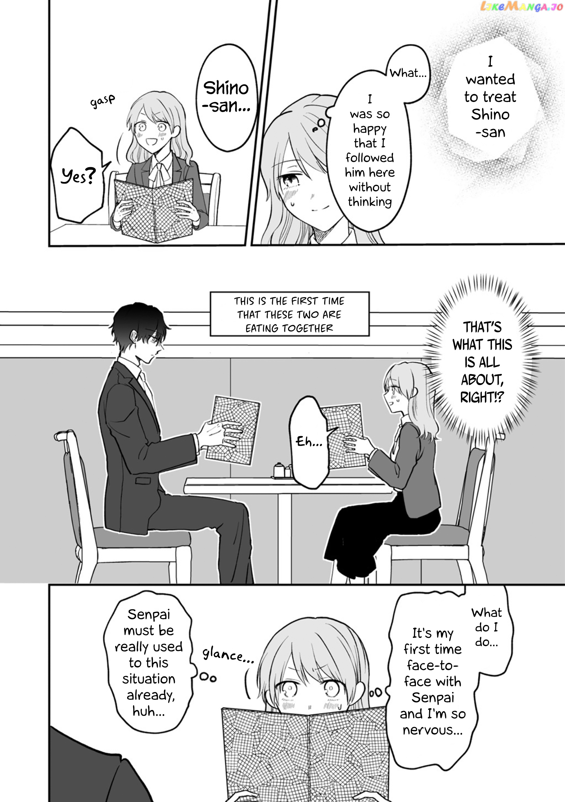 The New-Hire Who Could "Read" Emotions and the Unsociable Senpai chapter 5.1 - page 2