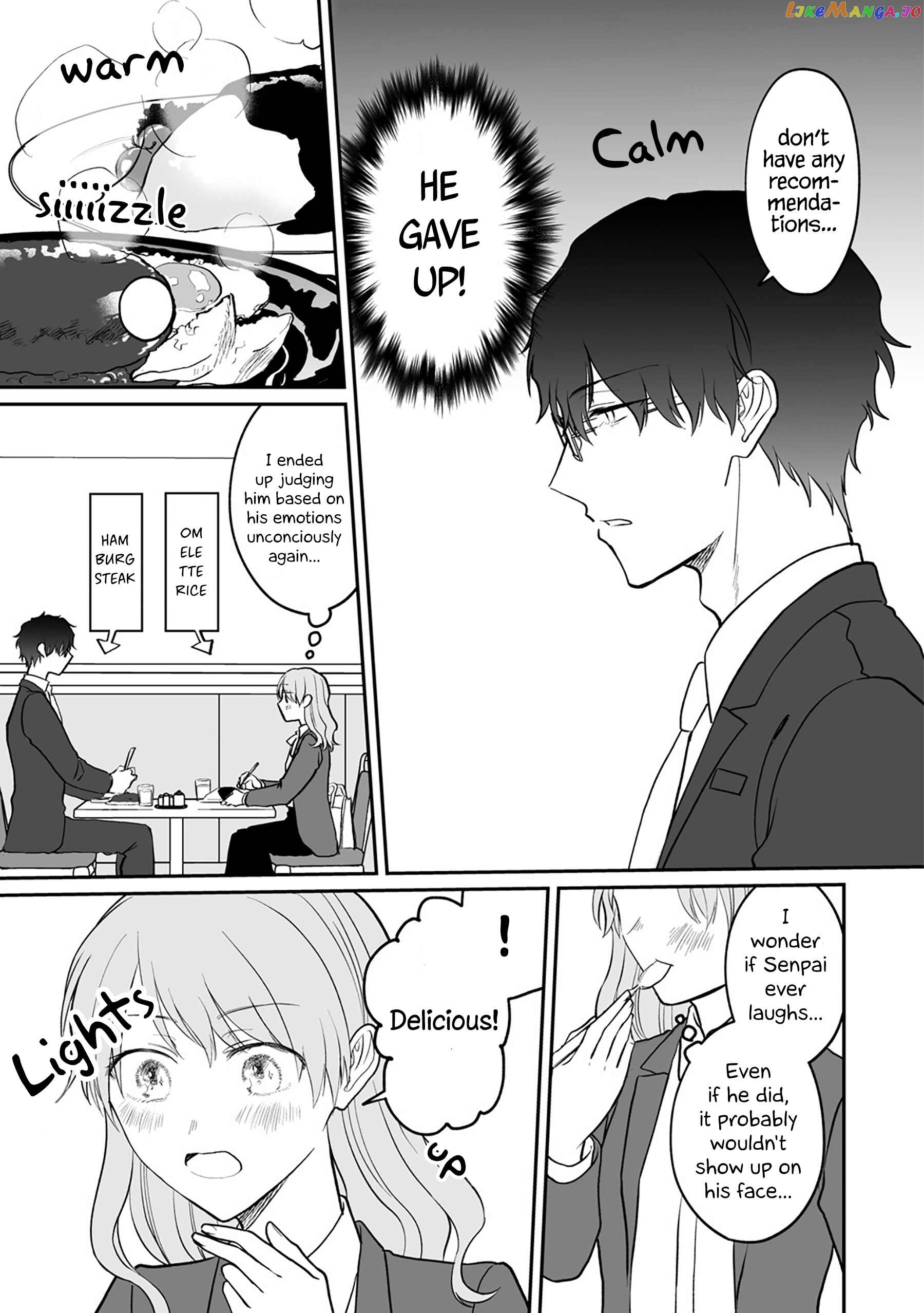 The New-Hire Who Could "Read" Emotions and the Unsociable Senpai chapter 5.1 - page 5