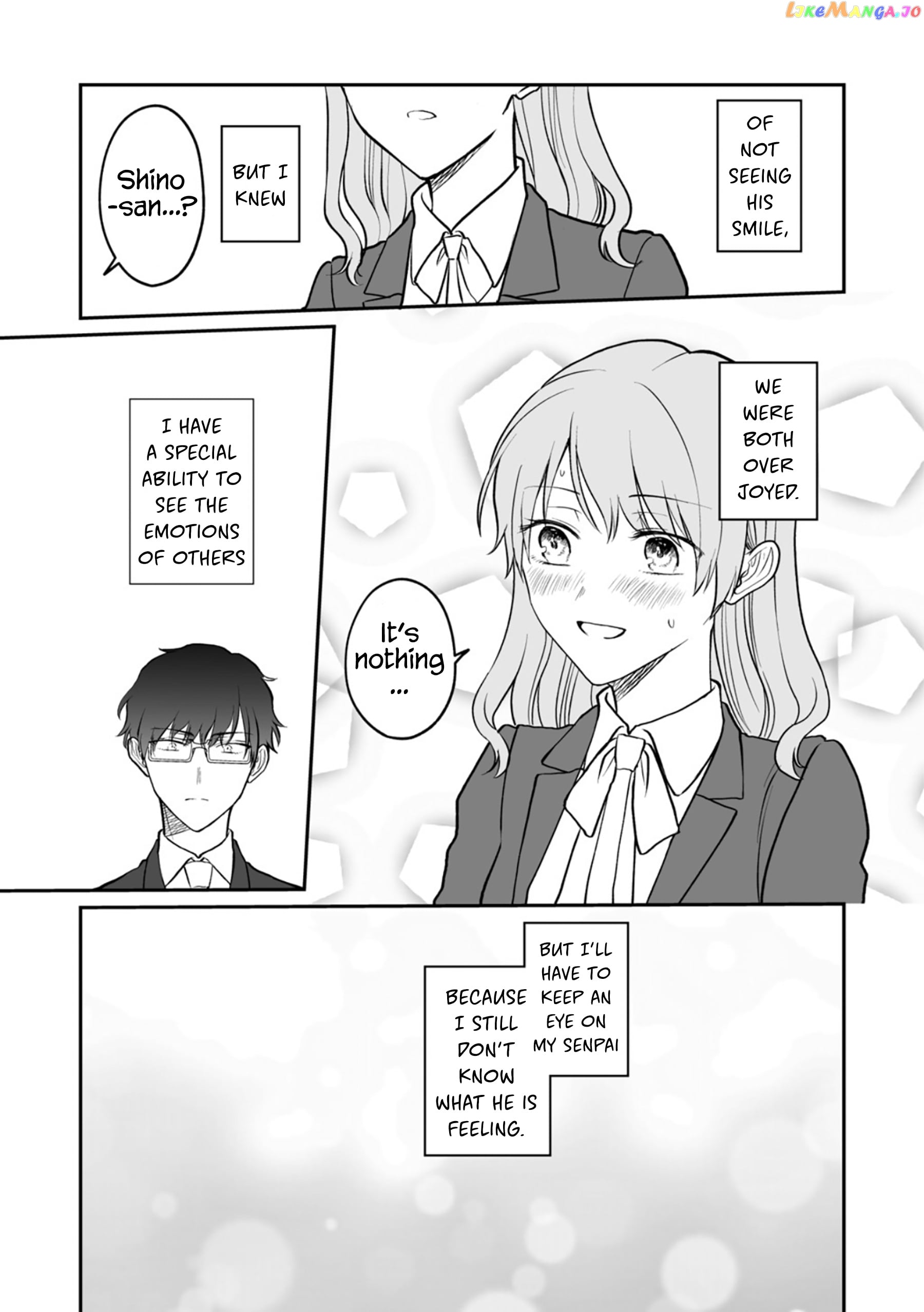 The New-Hire Who Could "Read" Emotions and the Unsociable Senpai chapter 5.1 - page 9