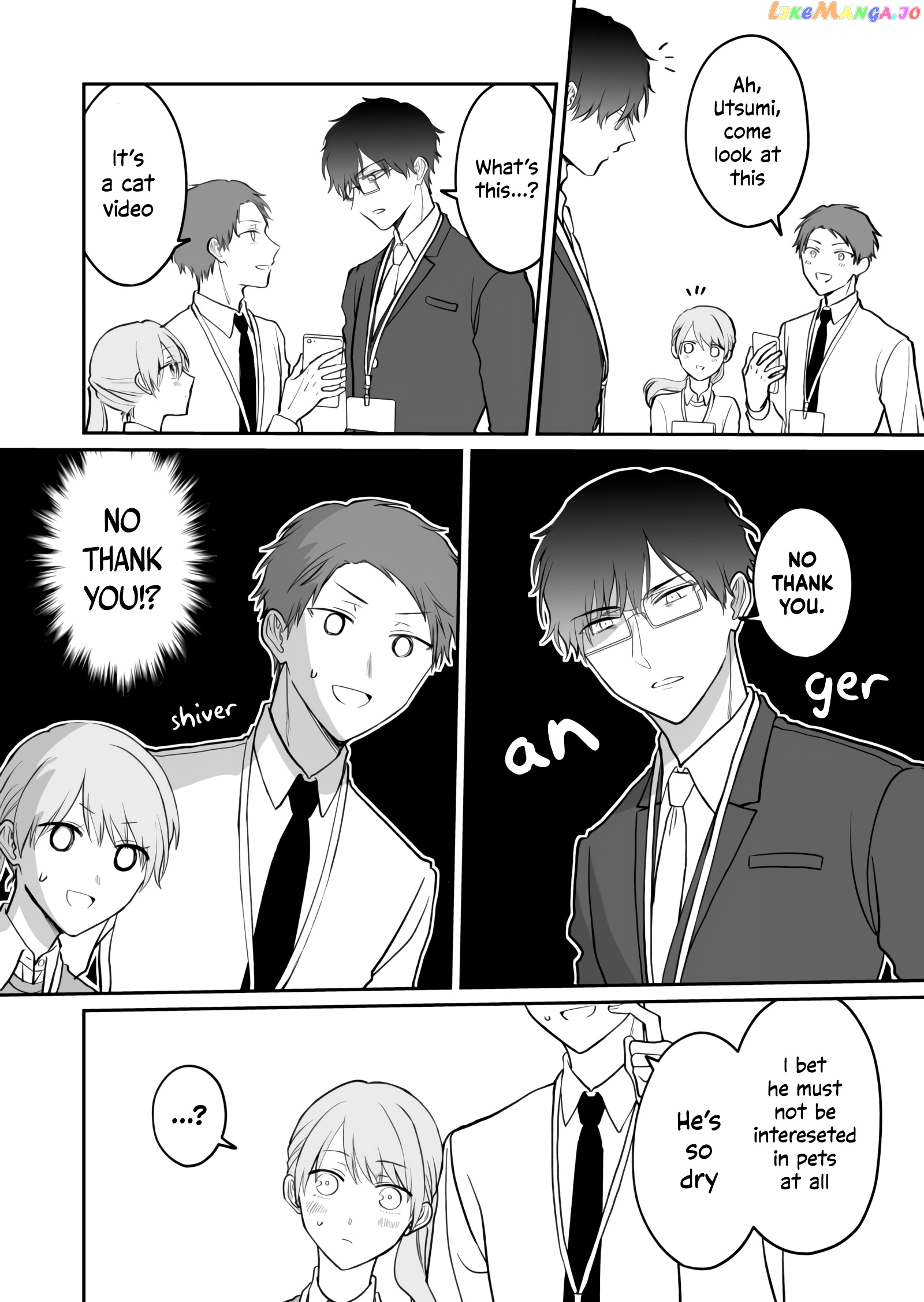 The New-Hire Who Could "Read" Emotions and the Unsociable Senpai chapter 6 - page 2