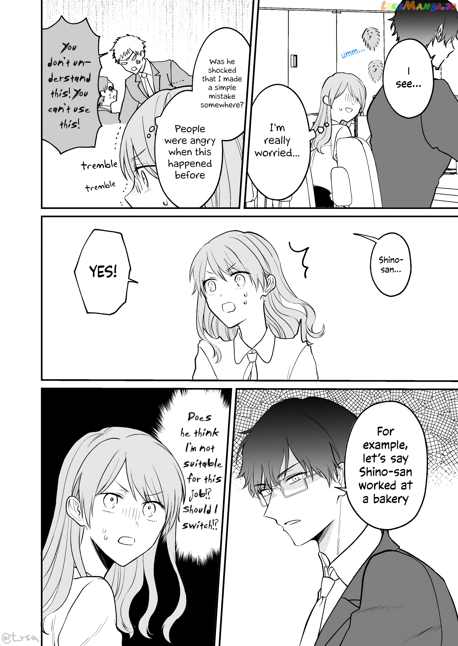 The New-Hire Who Could "Read" Emotions and the Unsociable Senpai chapter 7 - page 2