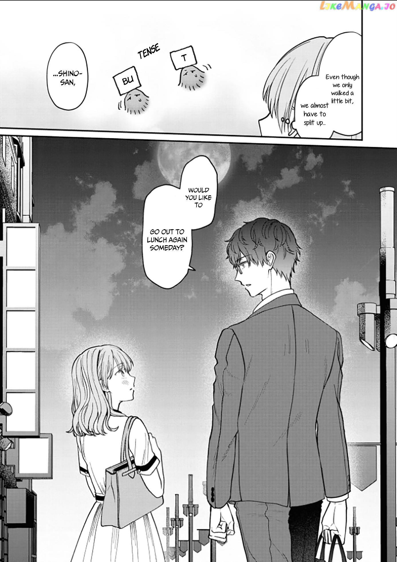 The New-Hire Who Could "Read" Emotions and the Unsociable Senpai chapter 9.5 - page 4