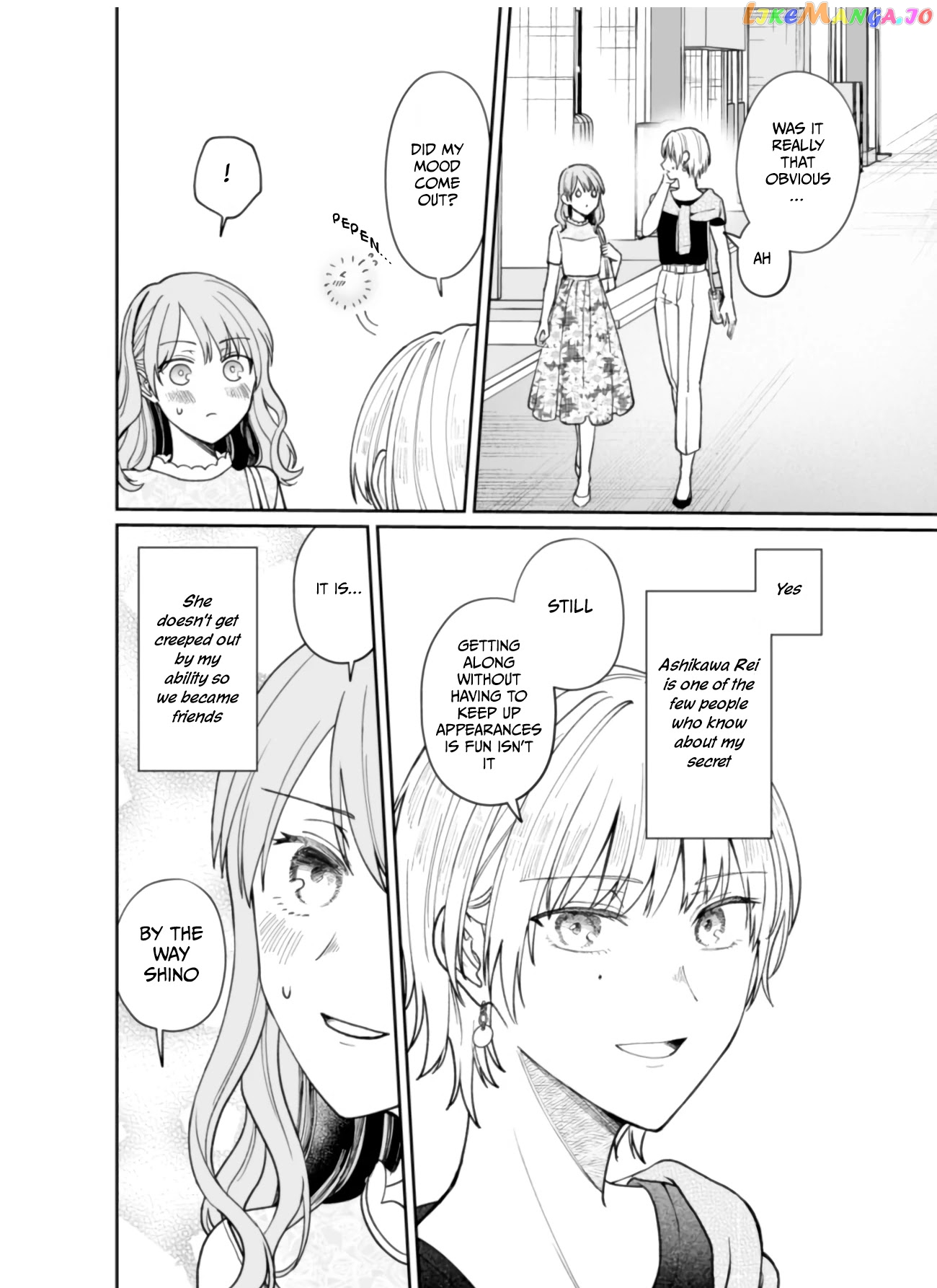 The New-Hire Who Could "Read" Emotions and the Unsociable Senpai chapter 13 - page 2