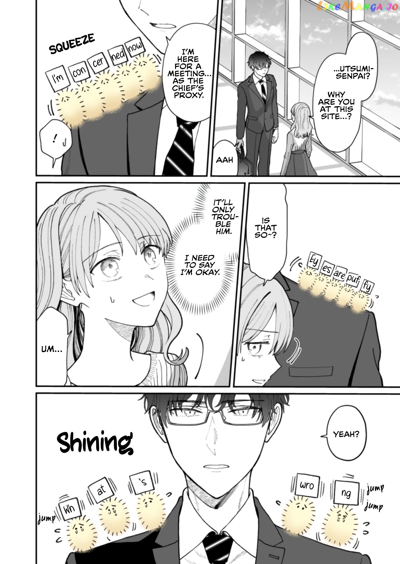 The New-Hire Who Could "Read" Emotions and the Unsociable Senpai chapter 14 - page 12