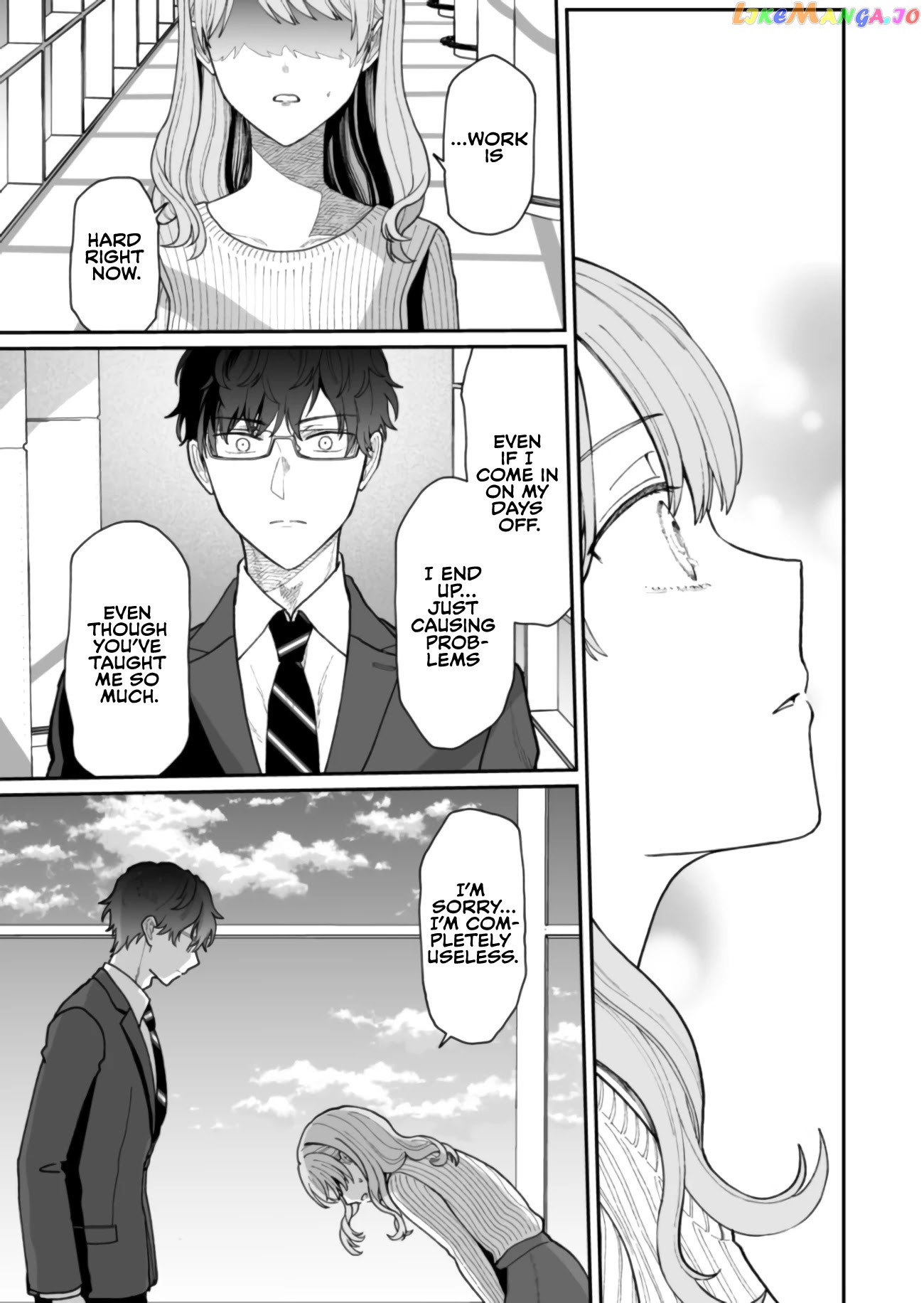 The New-Hire Who Could "Read" Emotions and the Unsociable Senpai chapter 14 - page 13