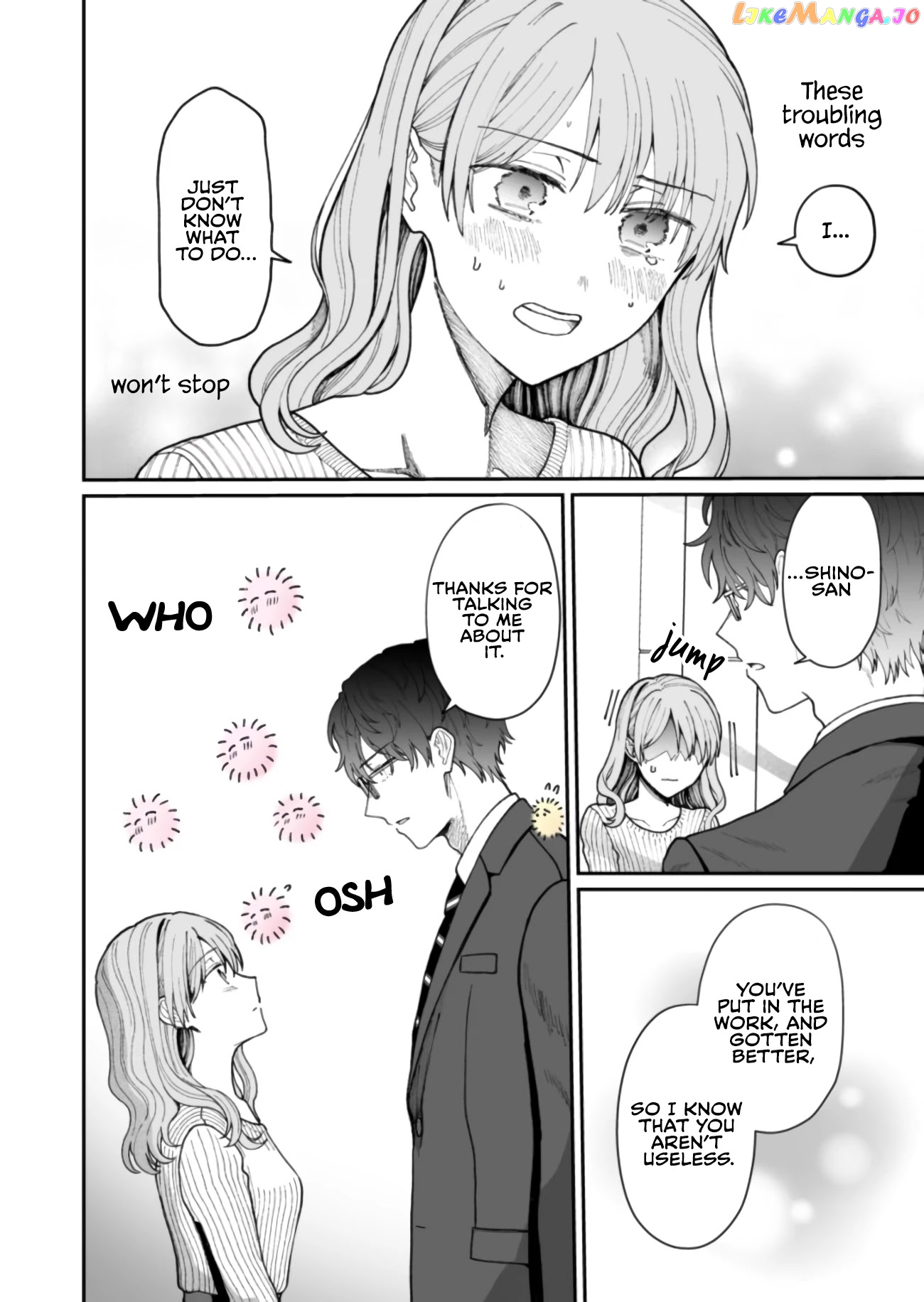 The New-Hire Who Could "Read" Emotions and the Unsociable Senpai chapter 14 - page 14