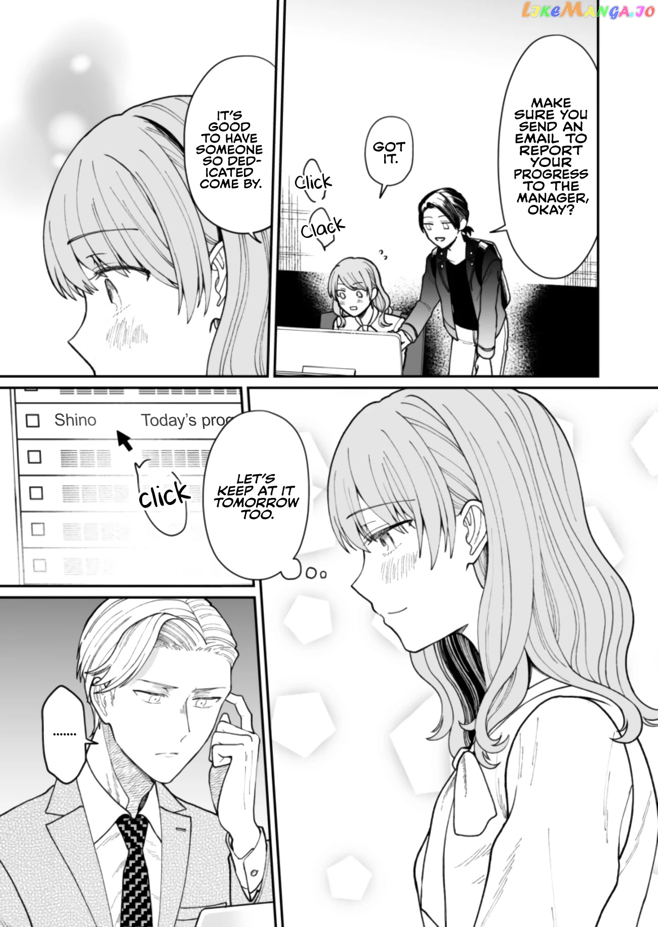 The New-Hire Who Could "Read" Emotions and the Unsociable Senpai chapter 14 - page 5