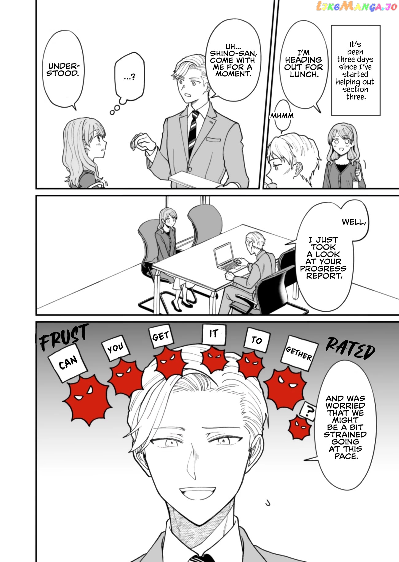 The New-Hire Who Could "Read" Emotions and the Unsociable Senpai chapter 14 - page 6