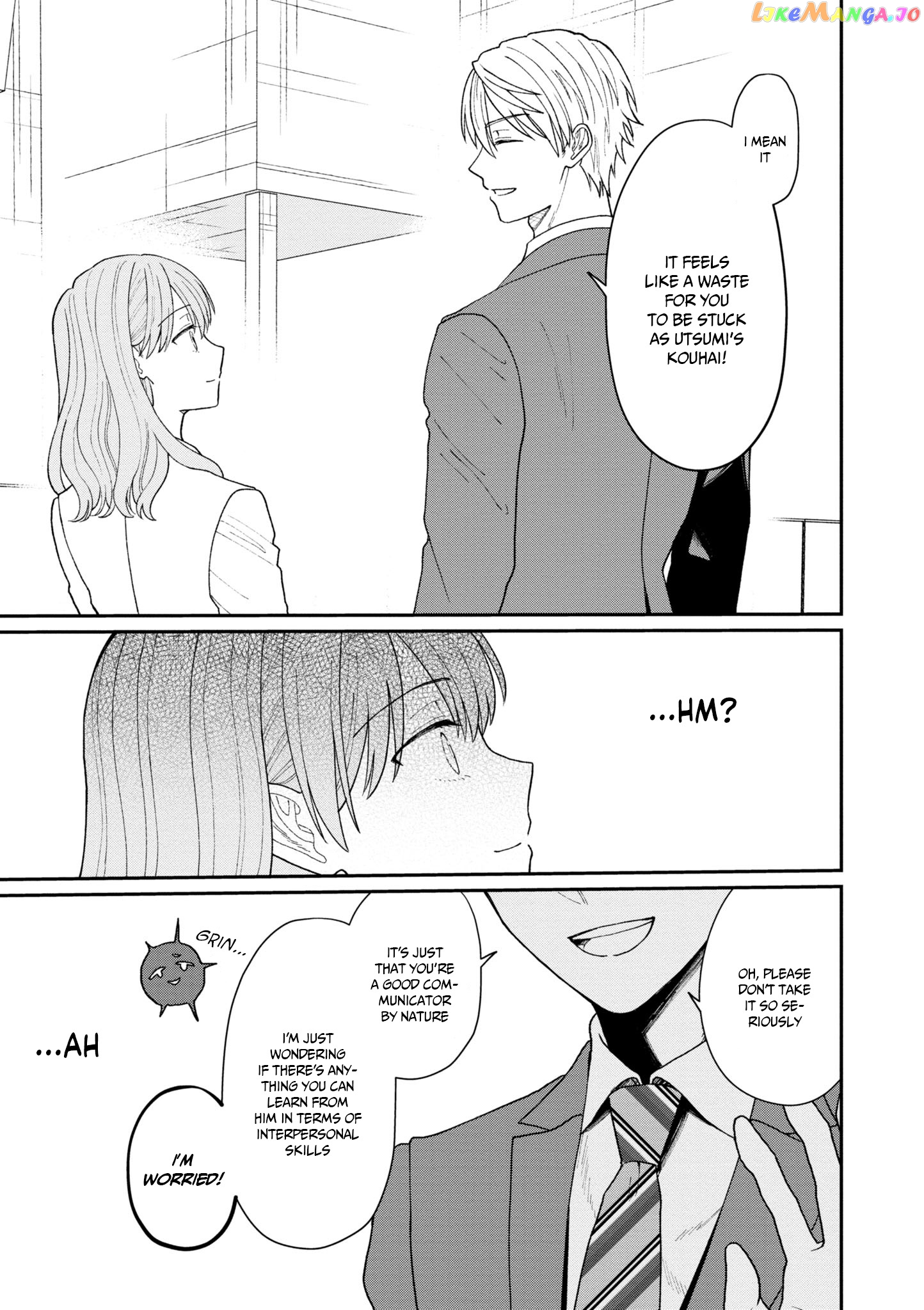 The New-Hire Who Could "Read" Emotions and the Unsociable Senpai chapter 18 - page 4