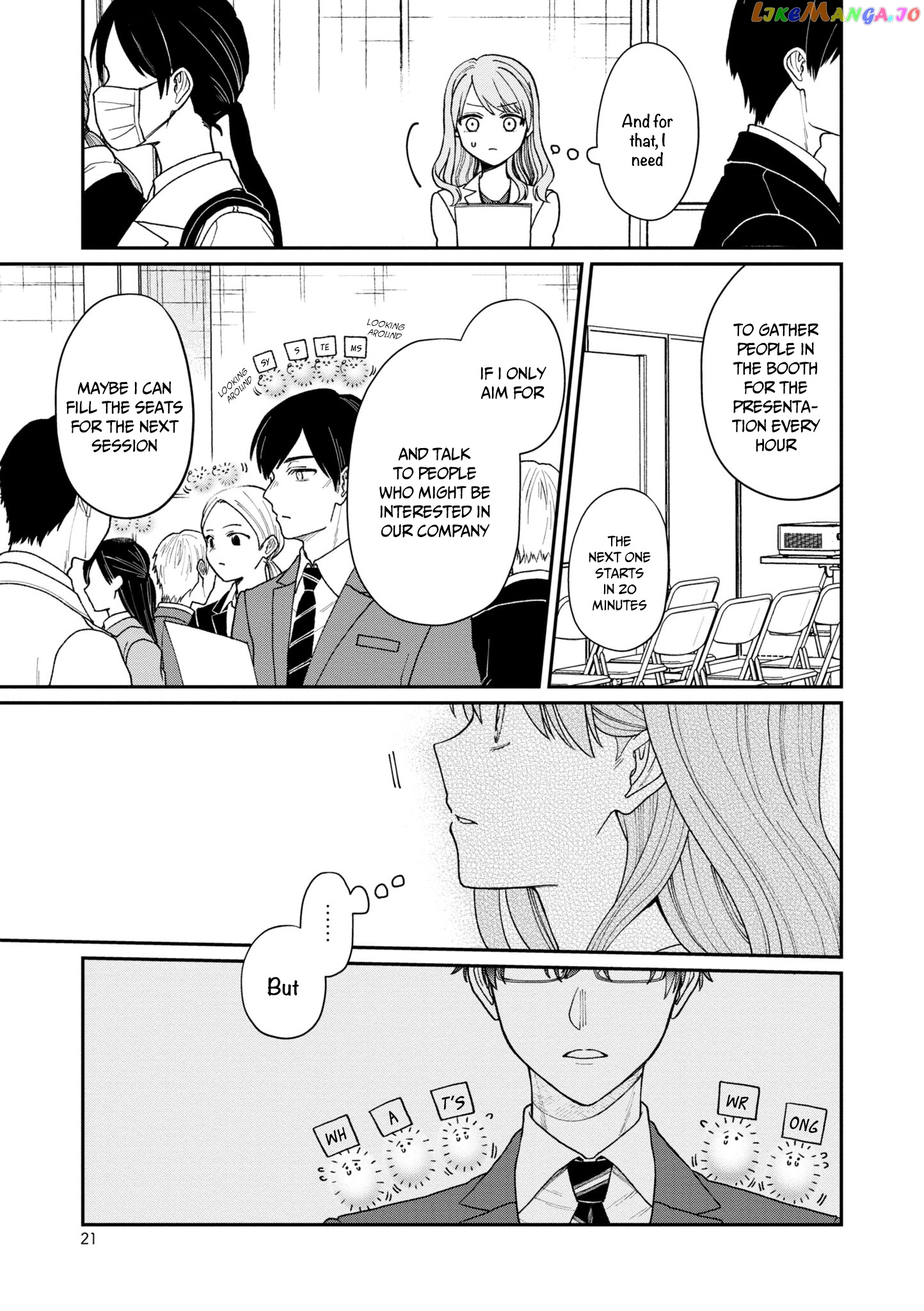 The New-Hire Who Could "Read" Emotions and the Unsociable Senpai chapter 19 - page 4