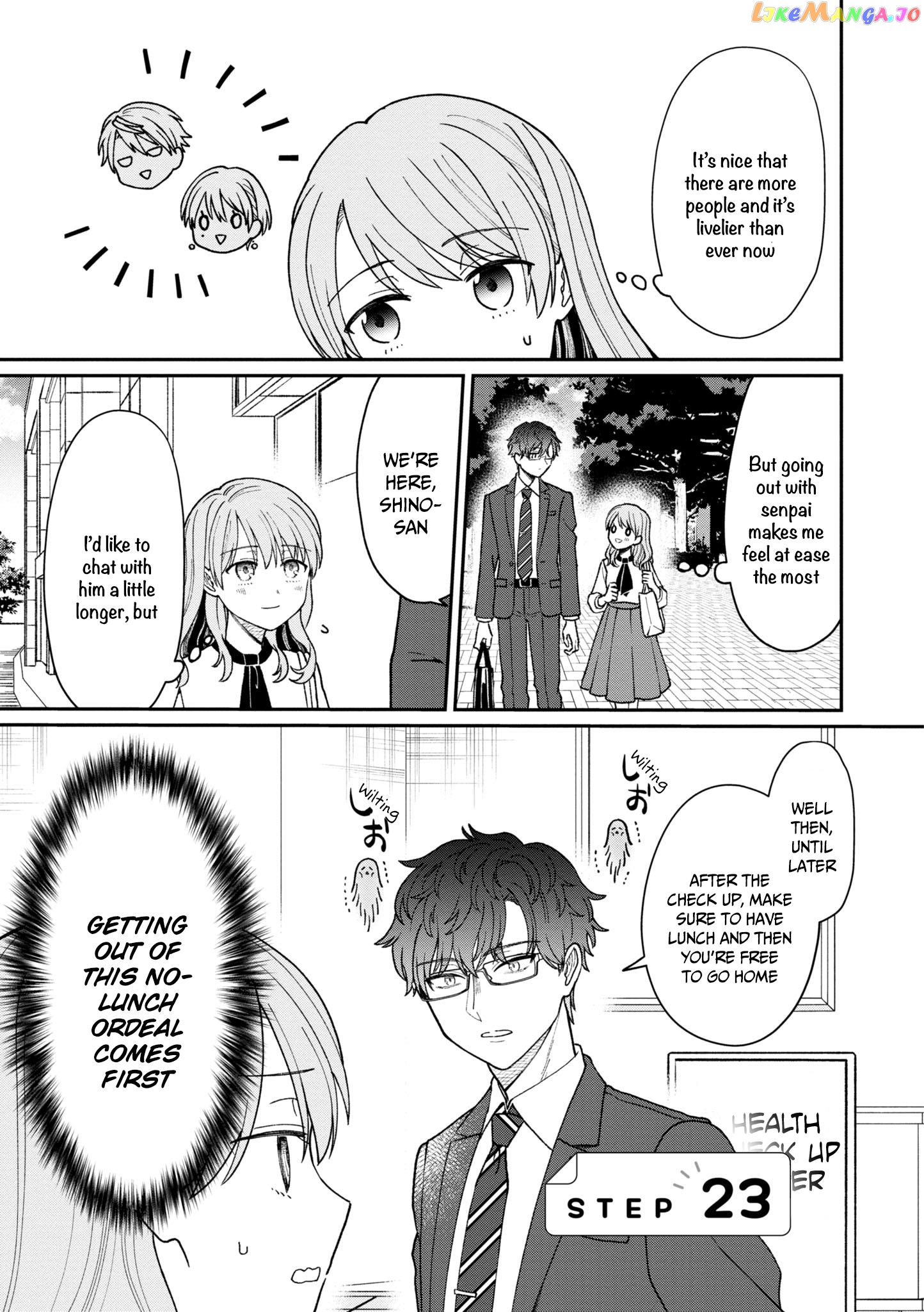 The New-Hire Who Could "Read" Emotions and the Unsociable Senpai chapter 23 - page 2