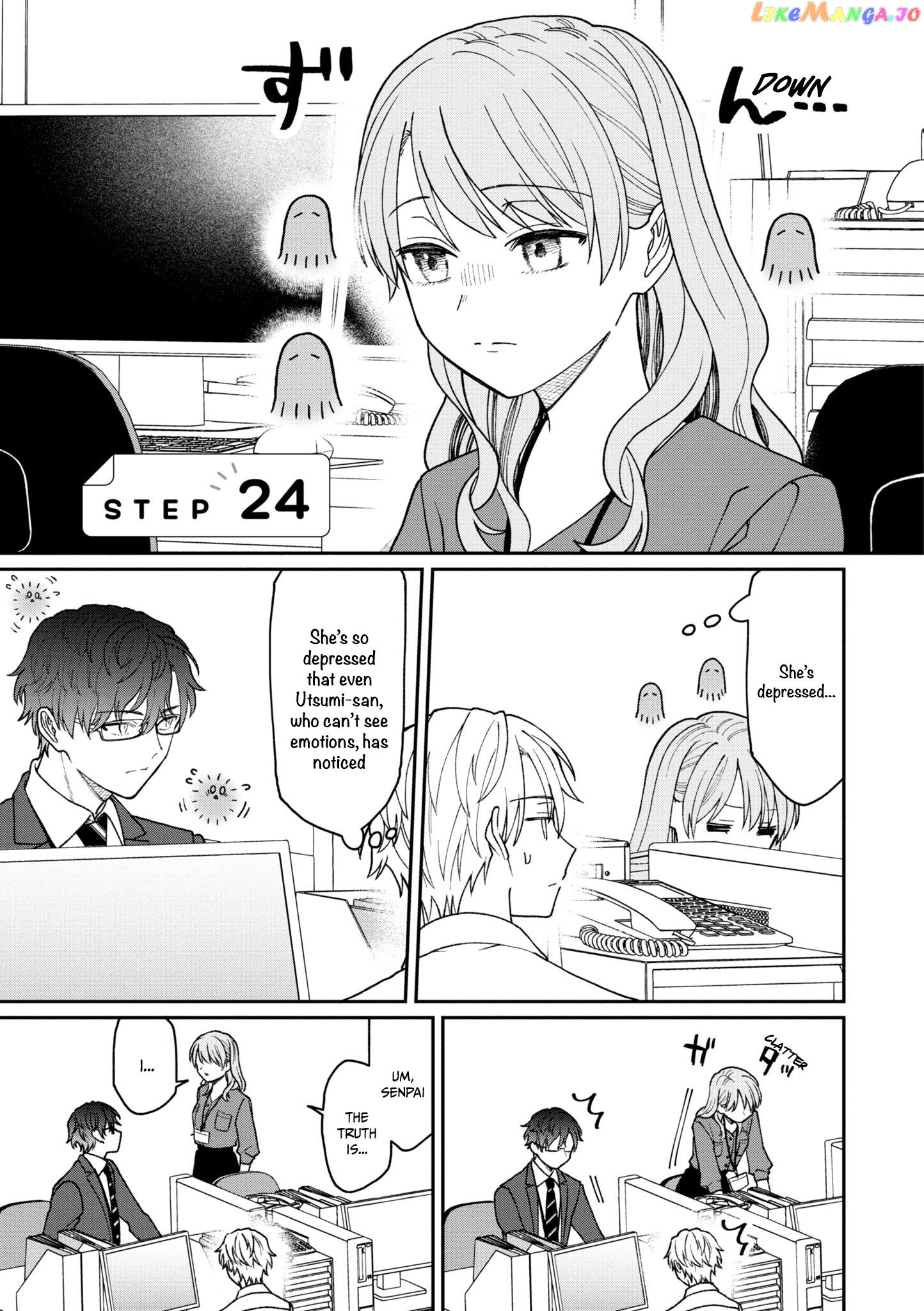 The New-Hire Who Could "Read" Emotions and the Unsociable Senpai chapter 24 - page 2