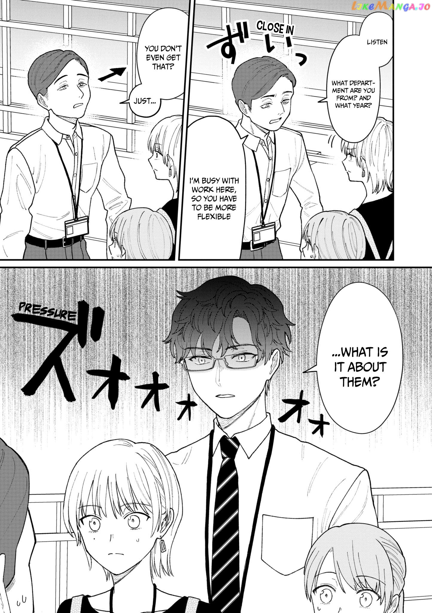 The New-Hire Who Could "Read" Emotions and the Unsociable Senpai chapter 26 - page 6