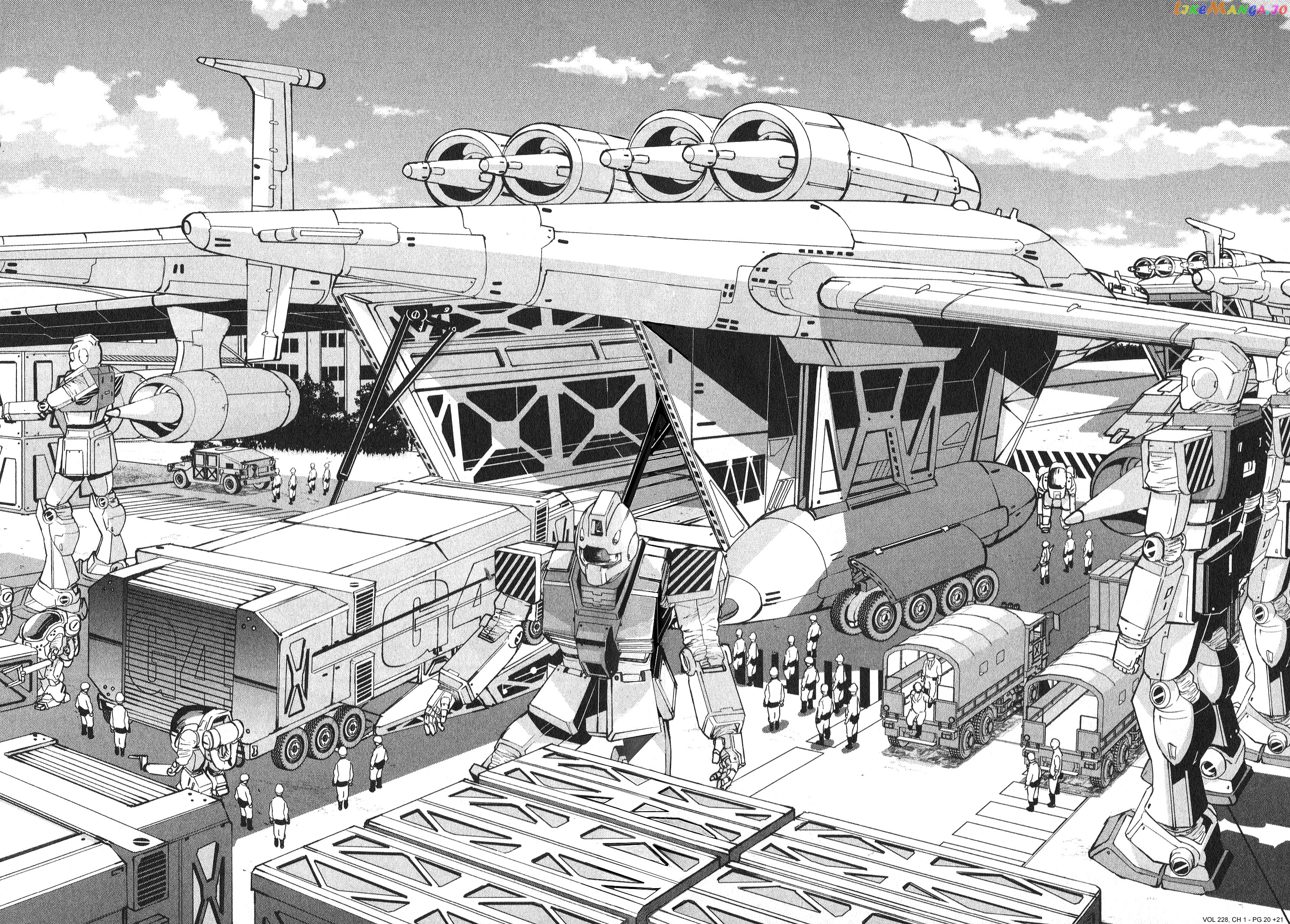 Mobile Suit Gundam 0080 – War In The Pocket chapter 1 - page 17