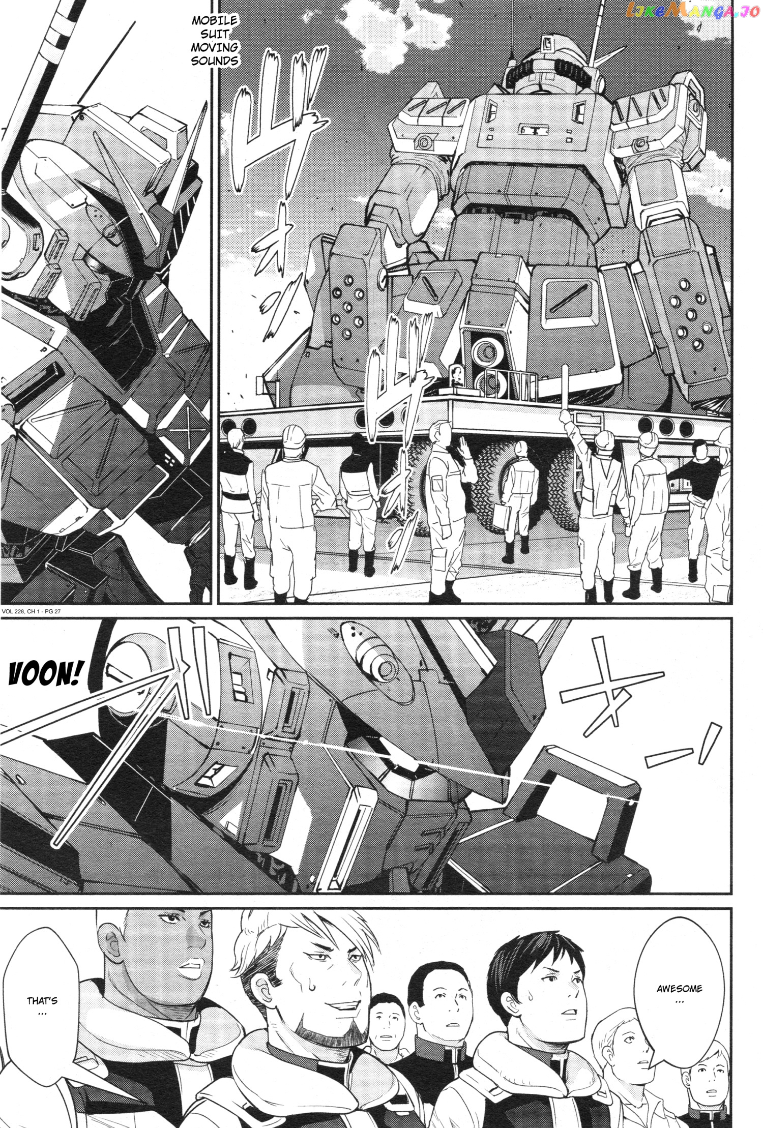 Mobile Suit Gundam 0080 – War In The Pocket chapter 1 - page 23
