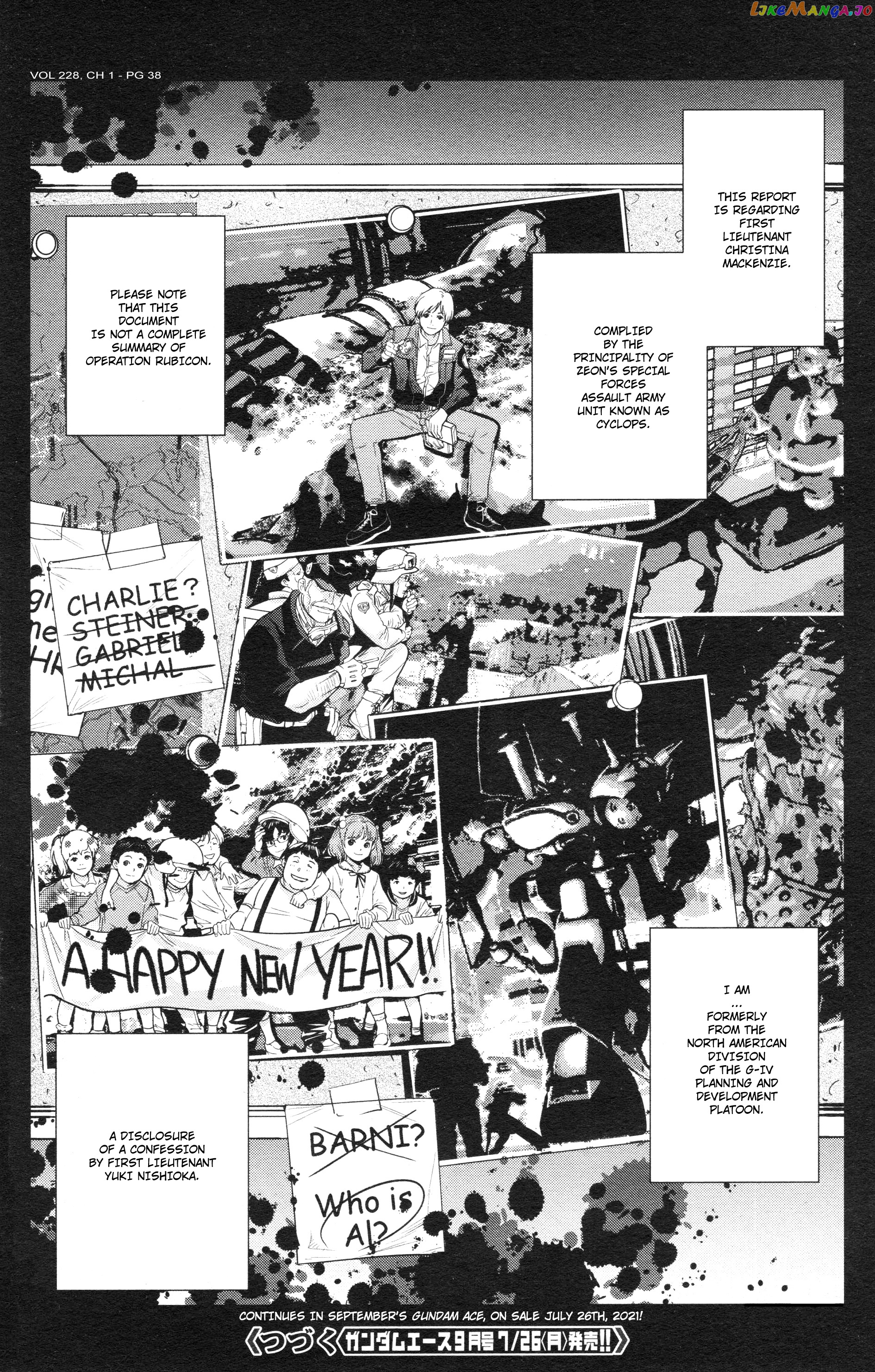 Mobile Suit Gundam 0080 – War In The Pocket chapter 1 - page 31