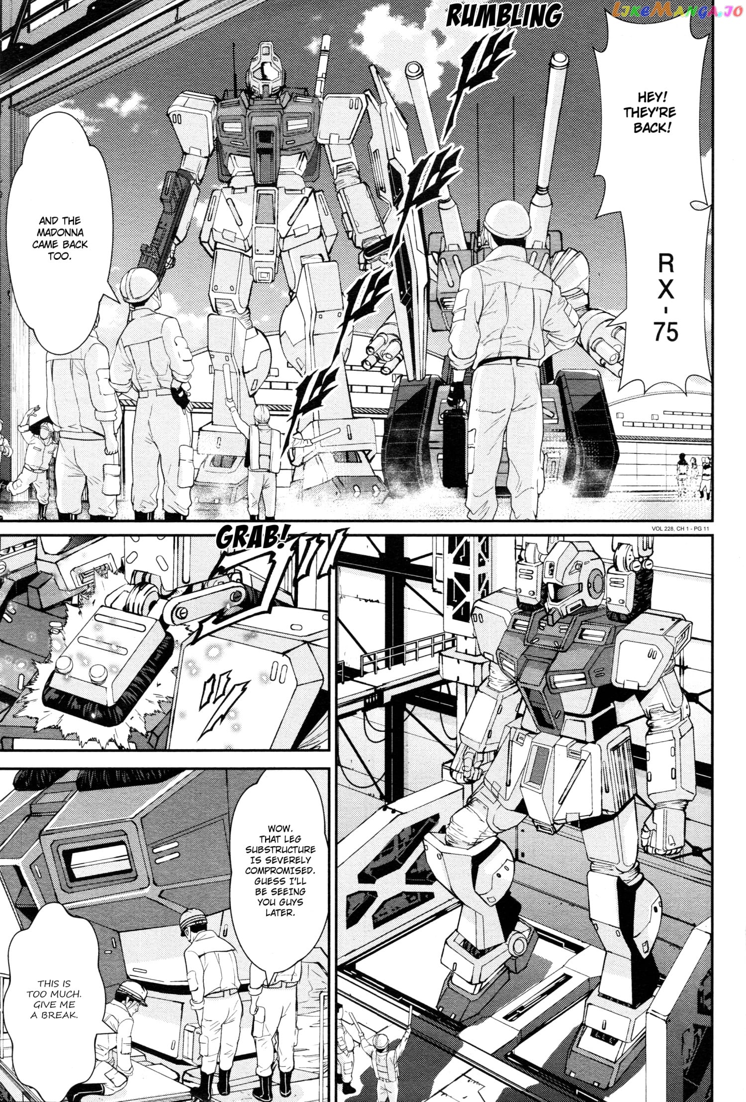 Mobile Suit Gundam 0080 – War In The Pocket chapter 1 - page 9