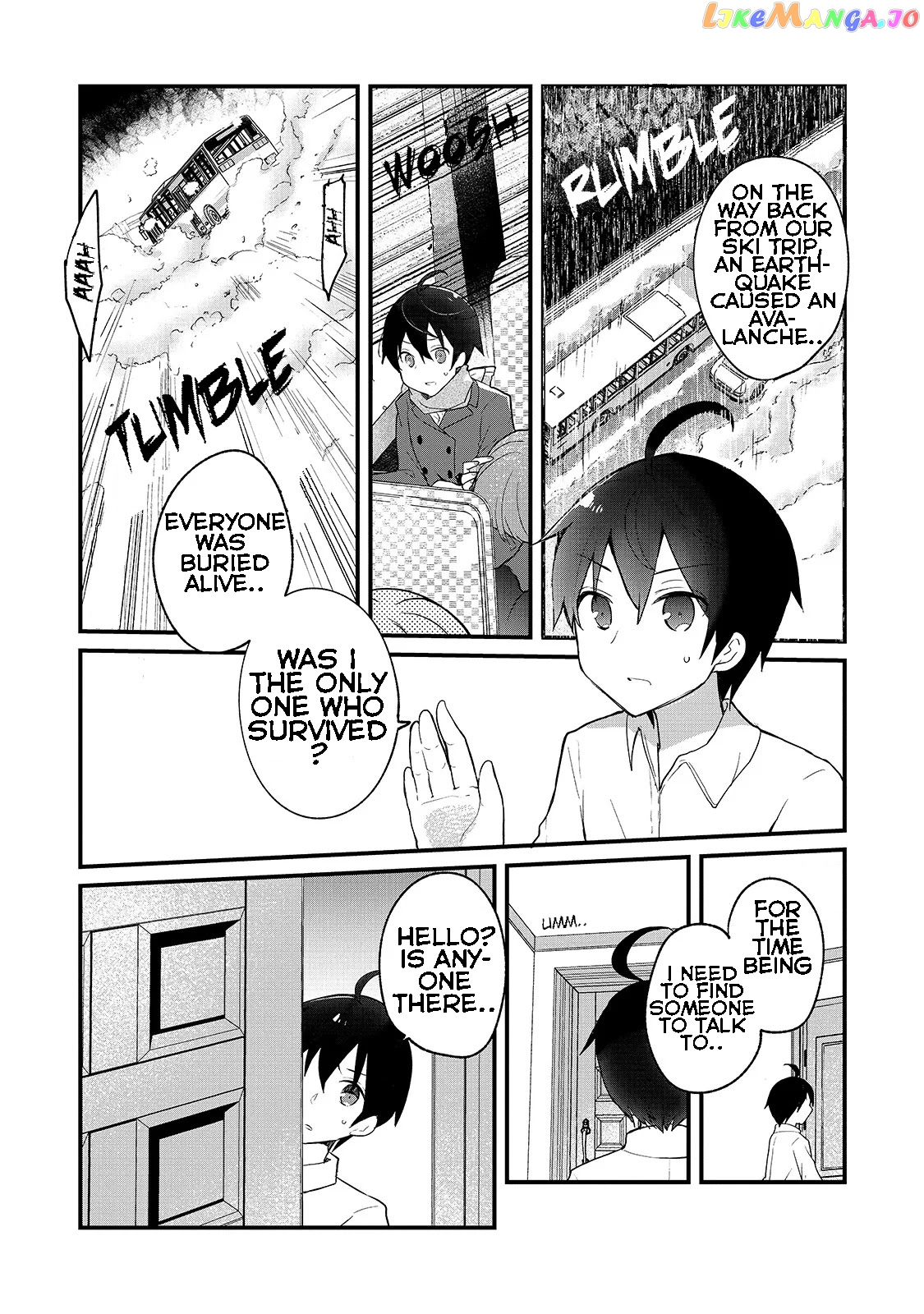 Shinja Zero No Megami-Sama To Hajimeru Isekai Kouryaku chapter 1 - page 6