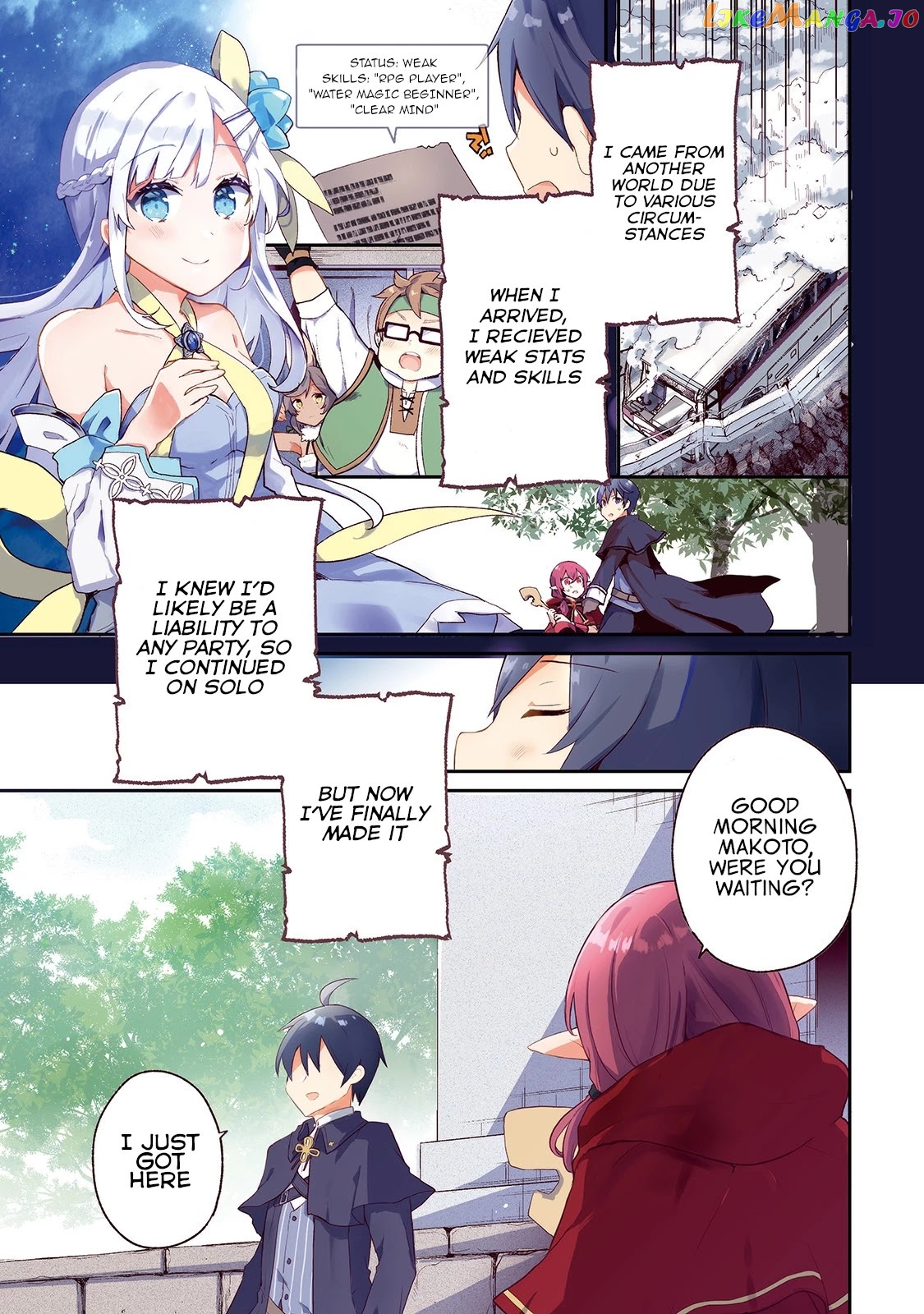 Shinja Zero No Megami-Sama To Hajimeru Isekai Kouryaku chapter 7 - page 1
