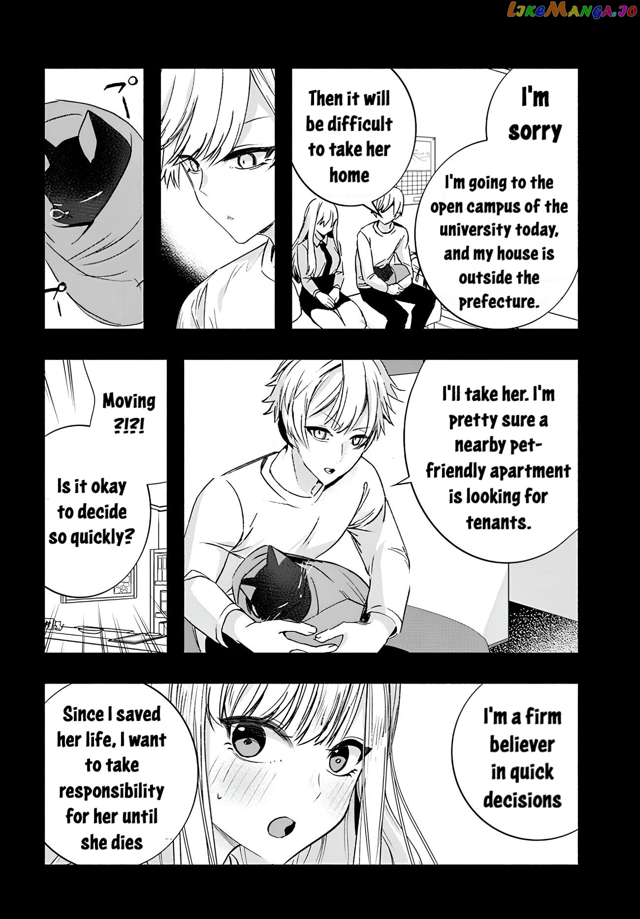 The Cold Beauty At School Became My Pet Cat chapter 6 - page 6