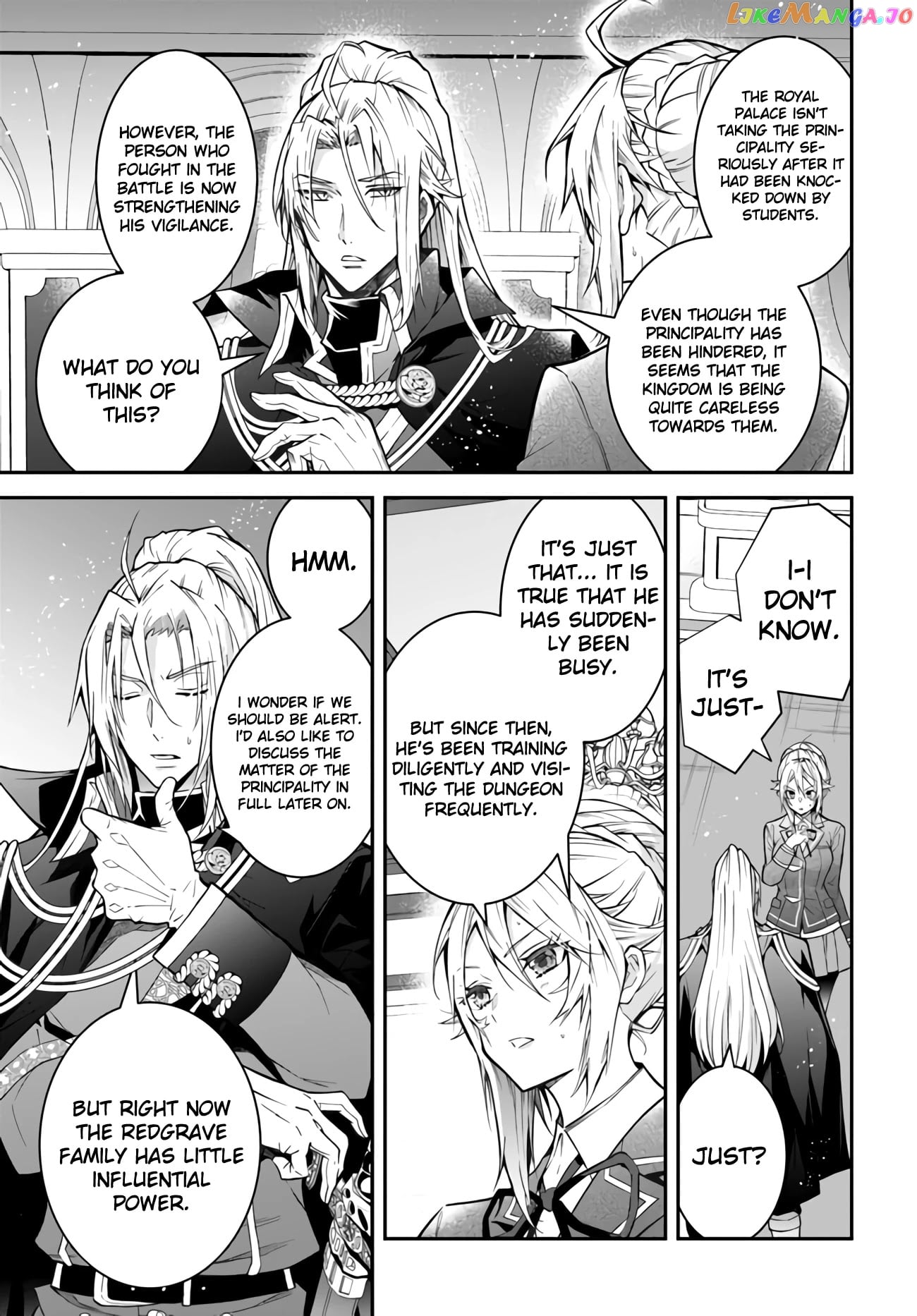 The World of Otome Games is Tough For Mobs chapter 37 - page 3