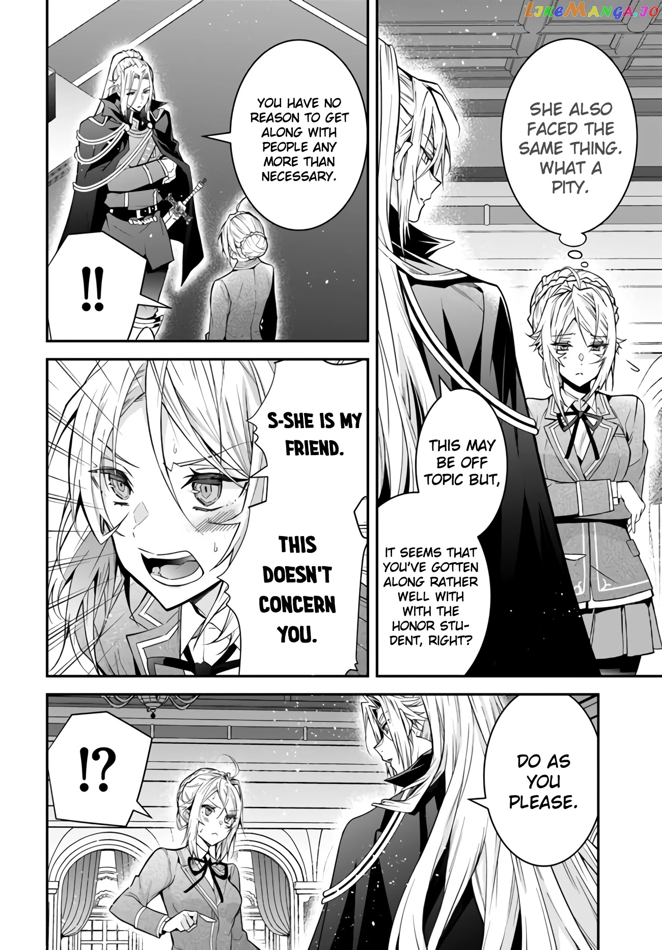 The World of Otome Games is Tough For Mobs chapter 37 - page 6