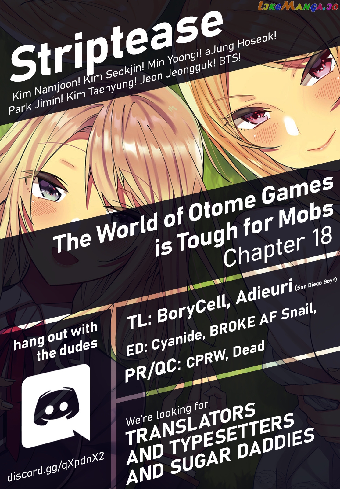 The World of Otome Games is Tough For Mobs chapter 18 - page 1
