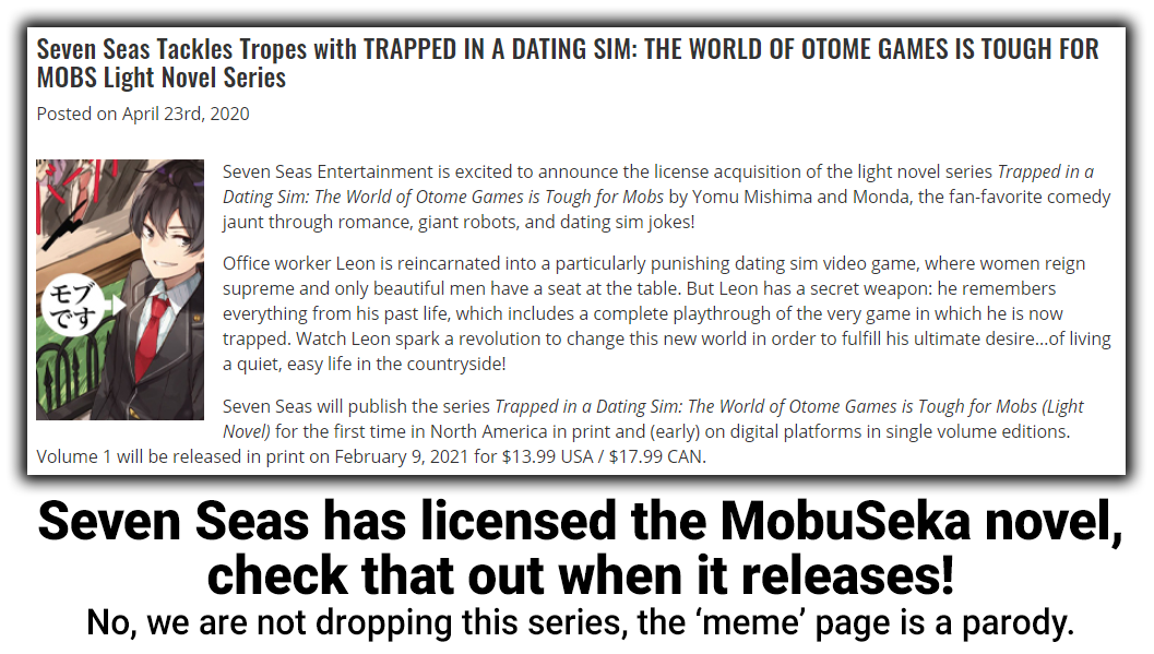The World of Otome Games is Tough For Mobs chapter 20 - page 17