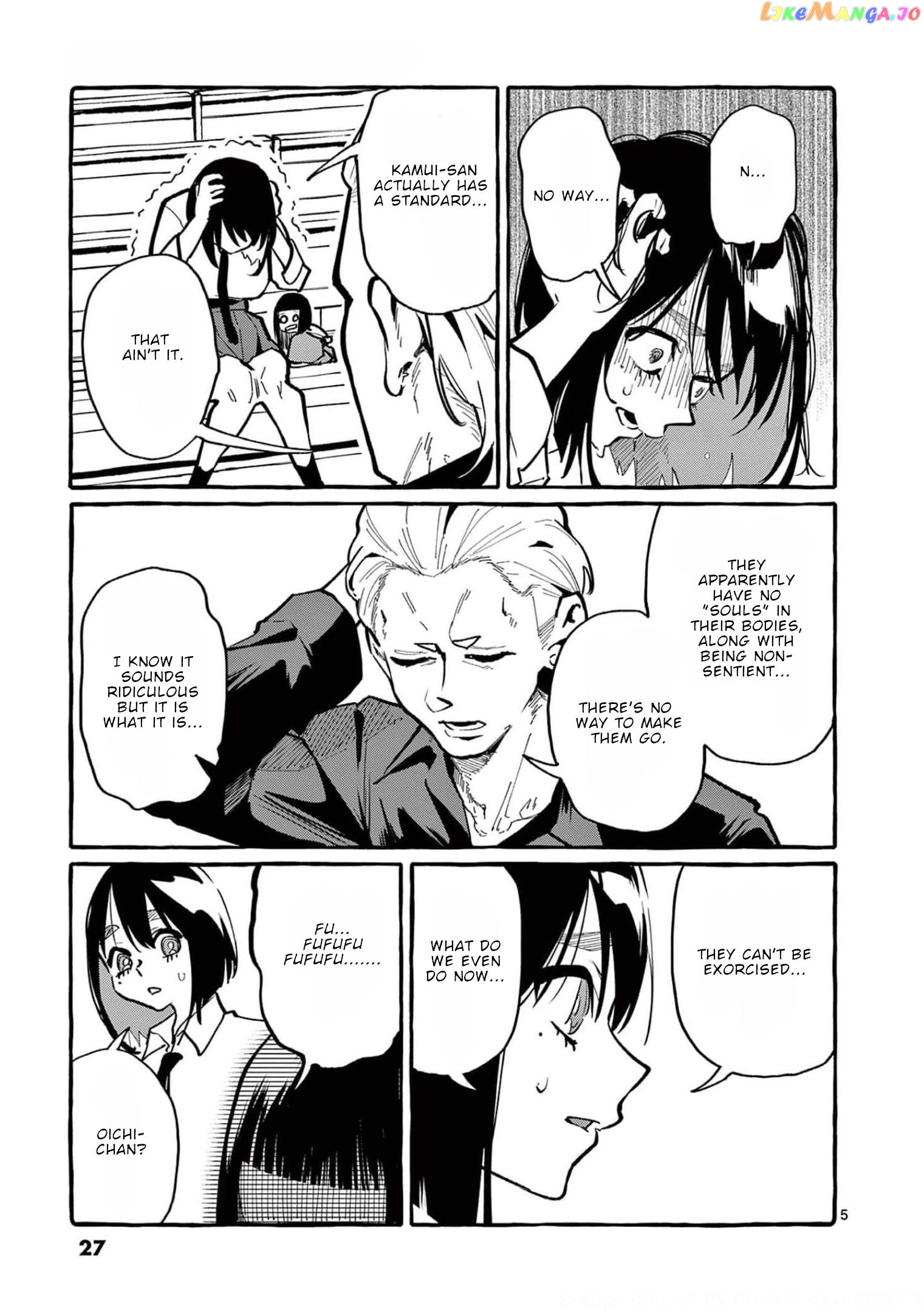Ushiro no Shoumen Kamui-san chapter 31 - page 6