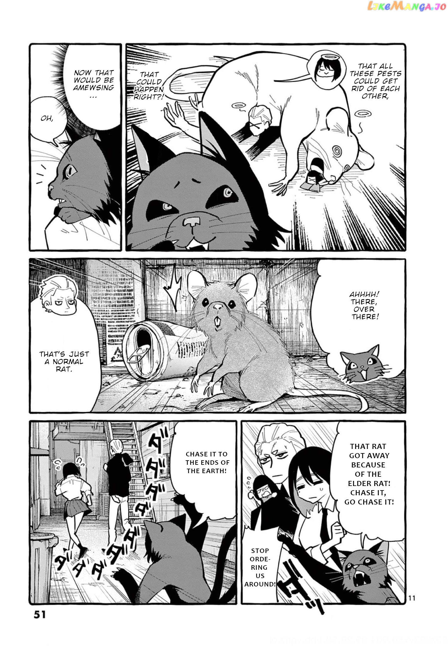 Ushiro no Shoumen Kamui-san chapter 32 - page 12