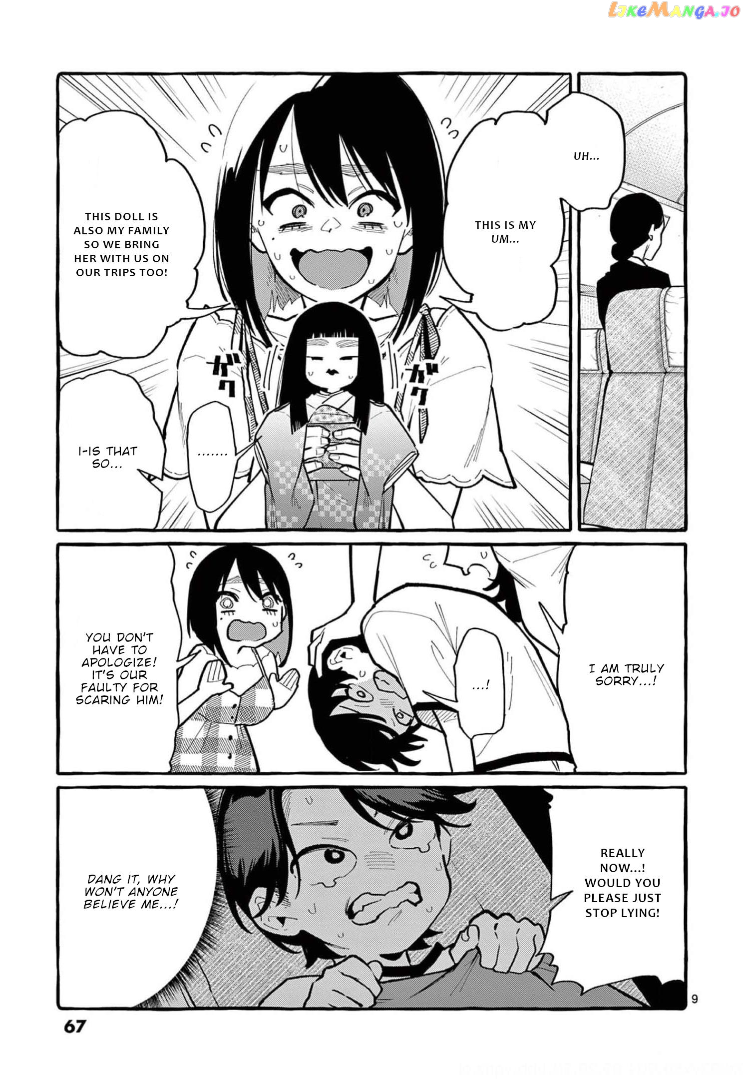 Ushiro no Shoumen Kamui-san chapter 33 - page 10