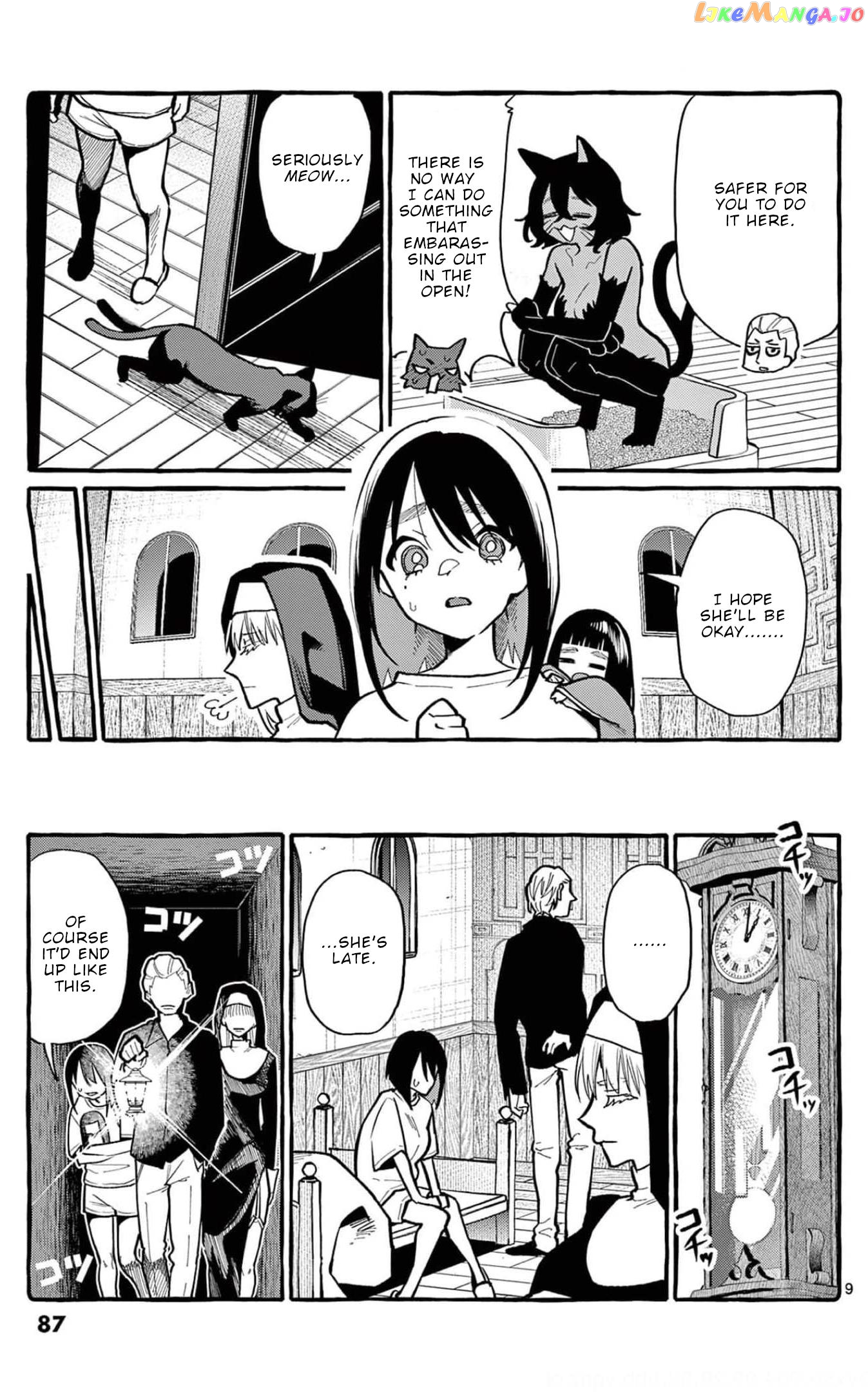 Ushiro no Shoumen Kamui-san chapter 34 - page 10