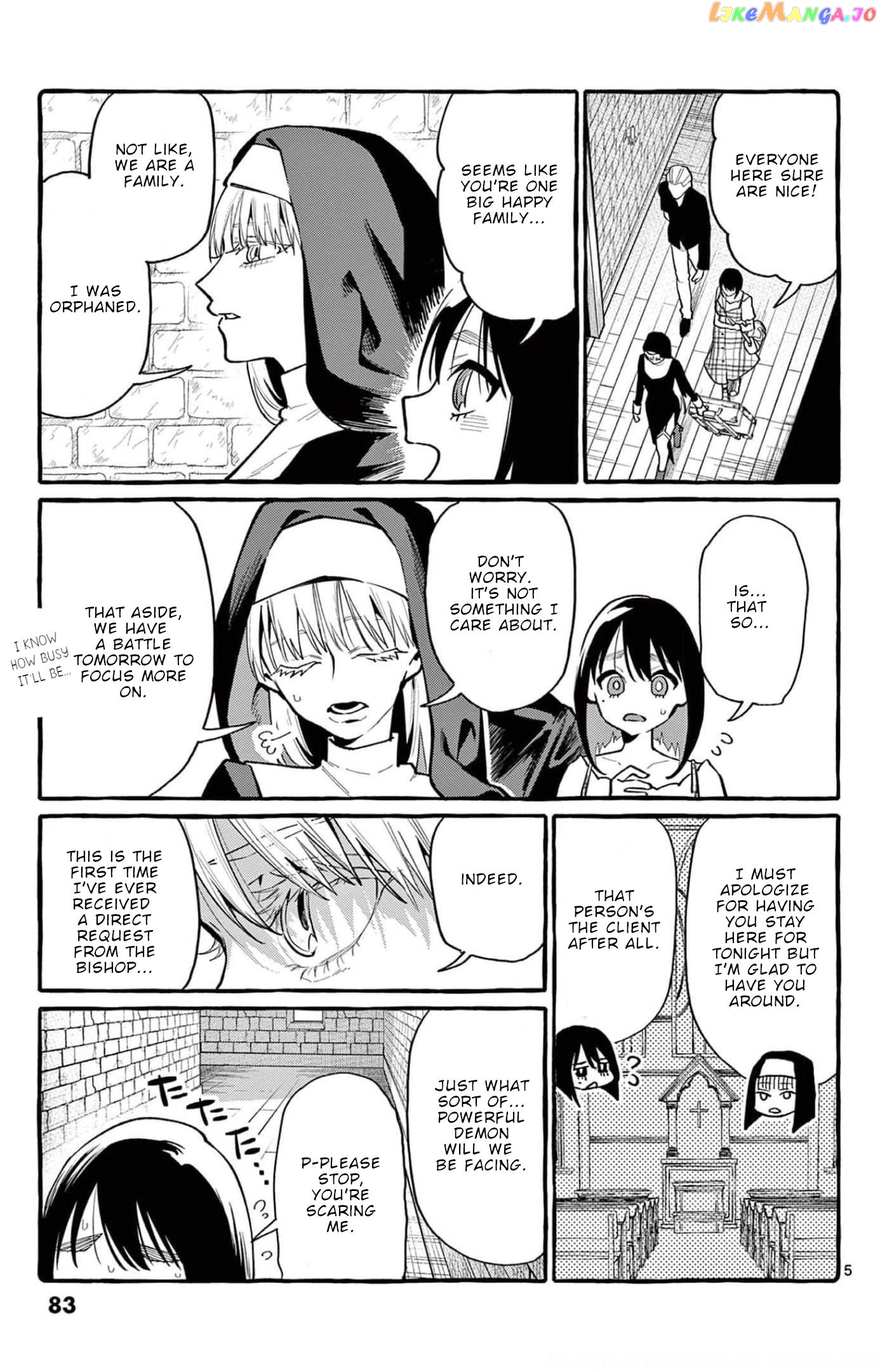 Ushiro no Shoumen Kamui-san chapter 34 - page 6