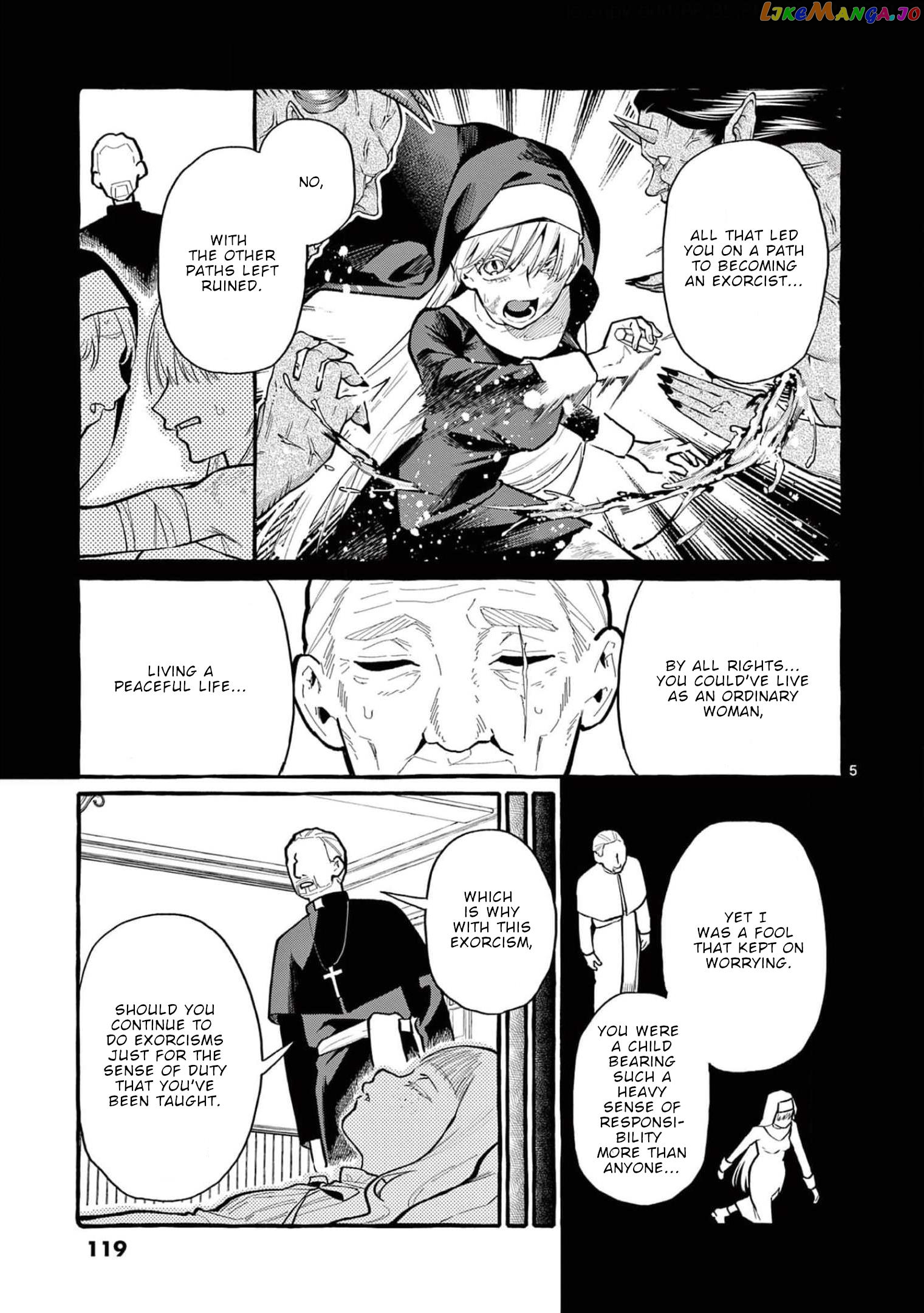 Ushiro no Shoumen Kamui-san chapter 36 - page 6