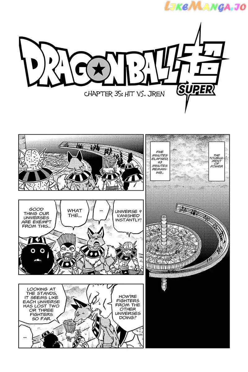 Dragon Ball Super chapter 35 - page 1