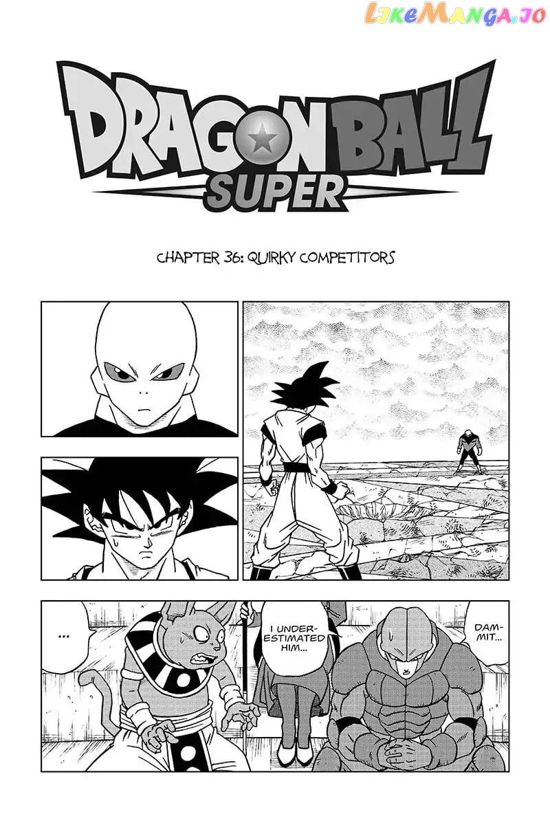 Dragon Ball Super chapter 36 - page 1