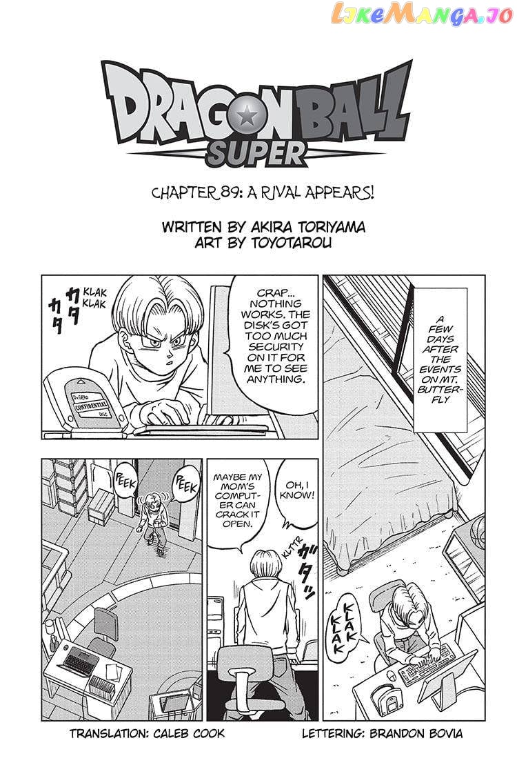 Dragon Ball Super chapter 89 - page 1