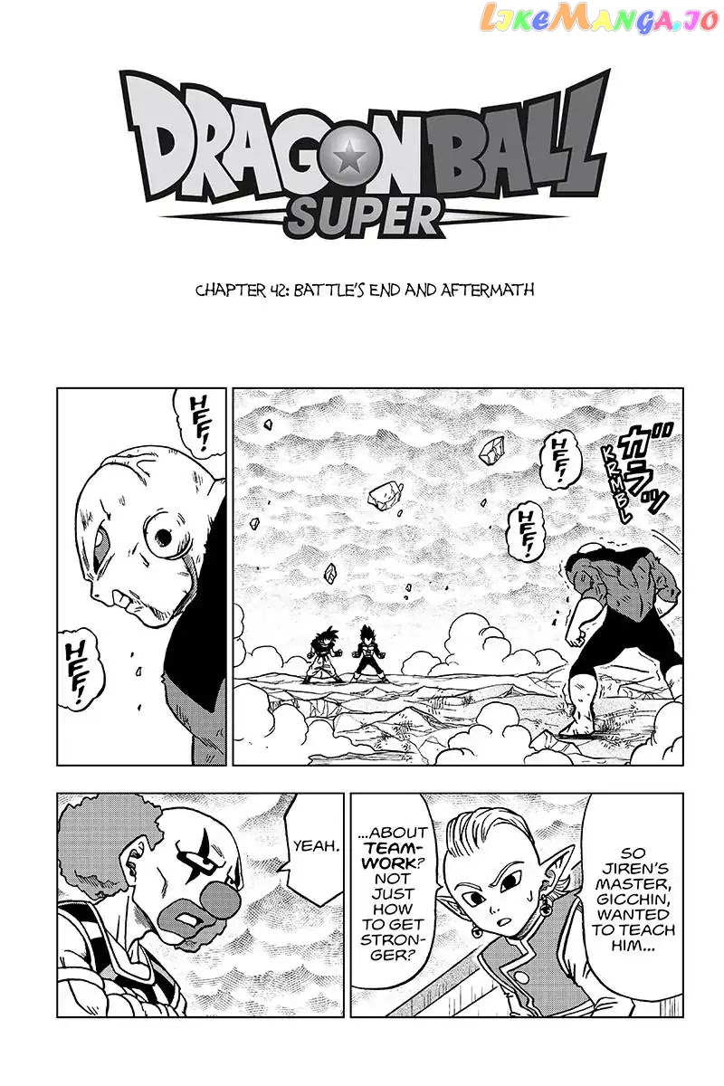 Dragon Ball Super chapter 42 - page 1